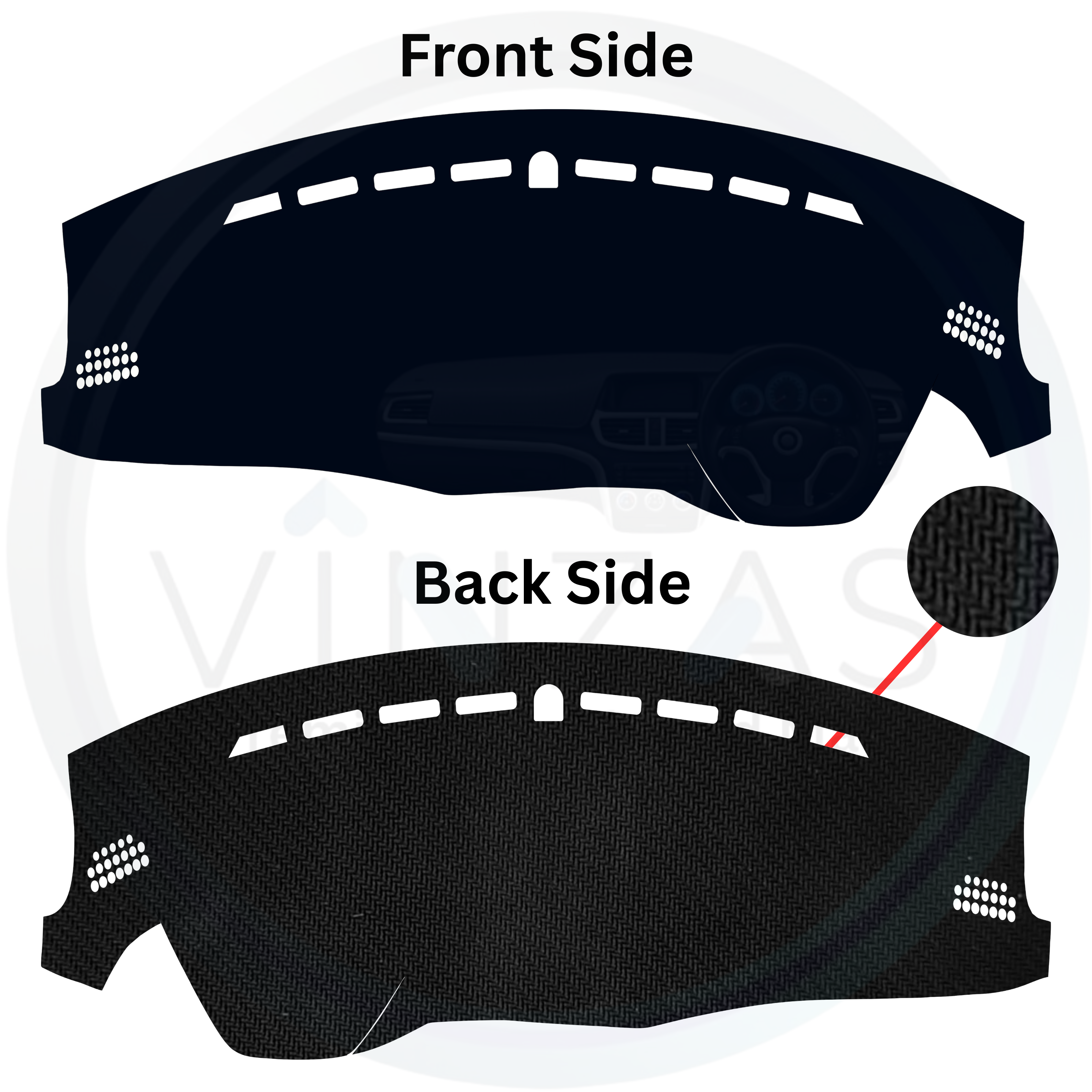 Hyundai Elite I20 2014 To 2020 Car Dashboard Cover Mat