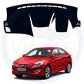 Hyundai Verna 2011 To 2017 Car Dashboard Cover Mat