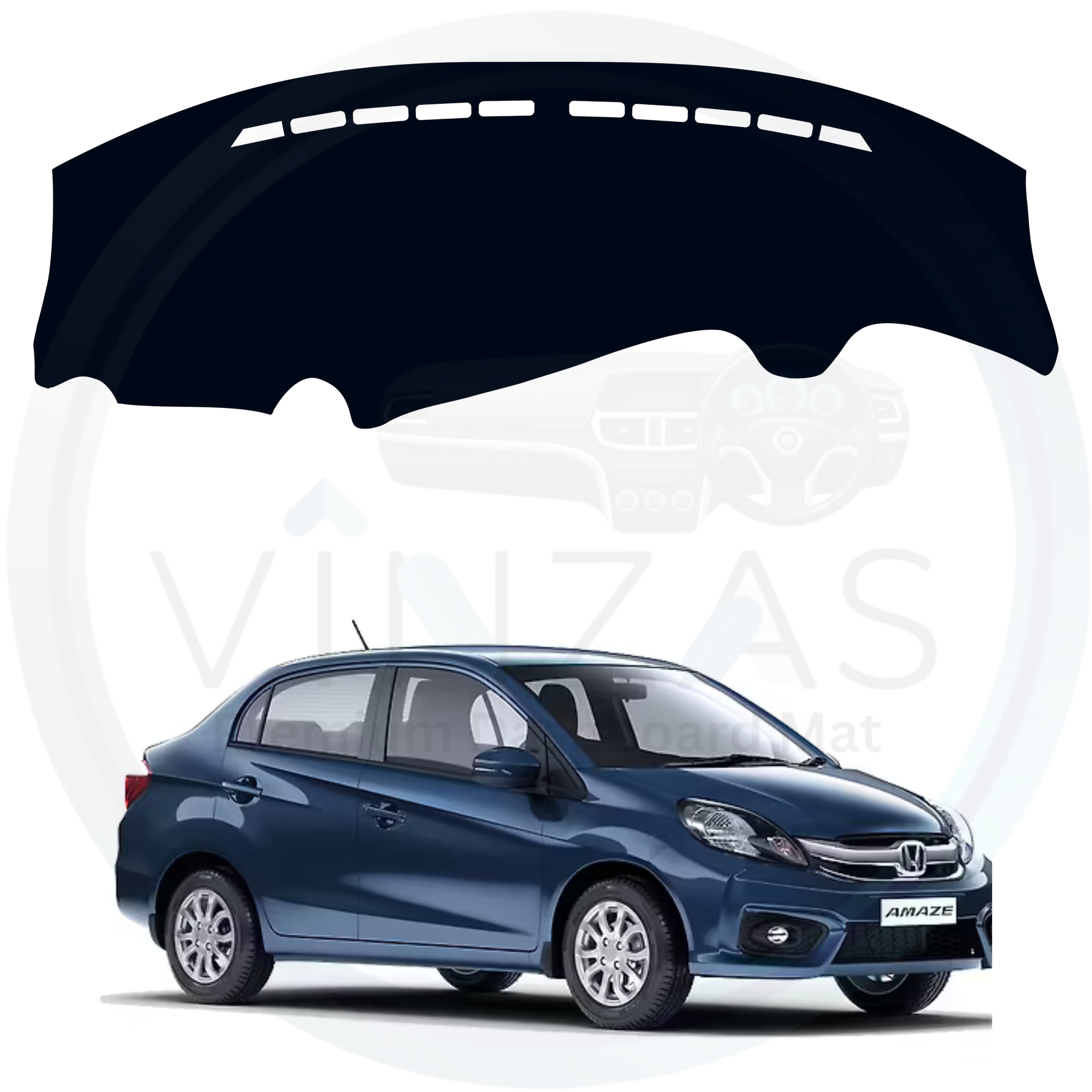 Honda Amaze 2013 To 2016 Car Dashboard Cover Mat