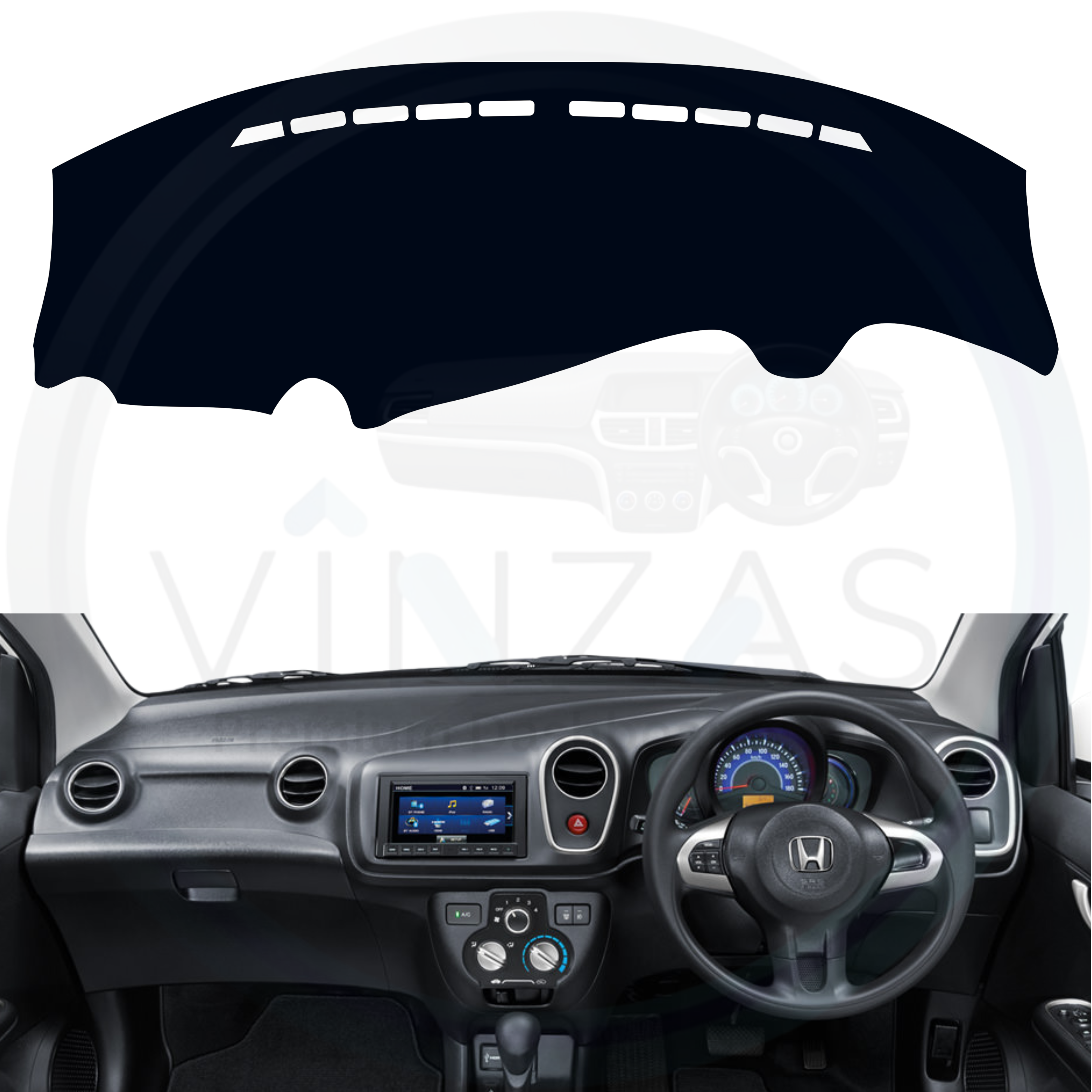 Honda Amaze 2013 To 2016 Car Dashboard Cover Mat