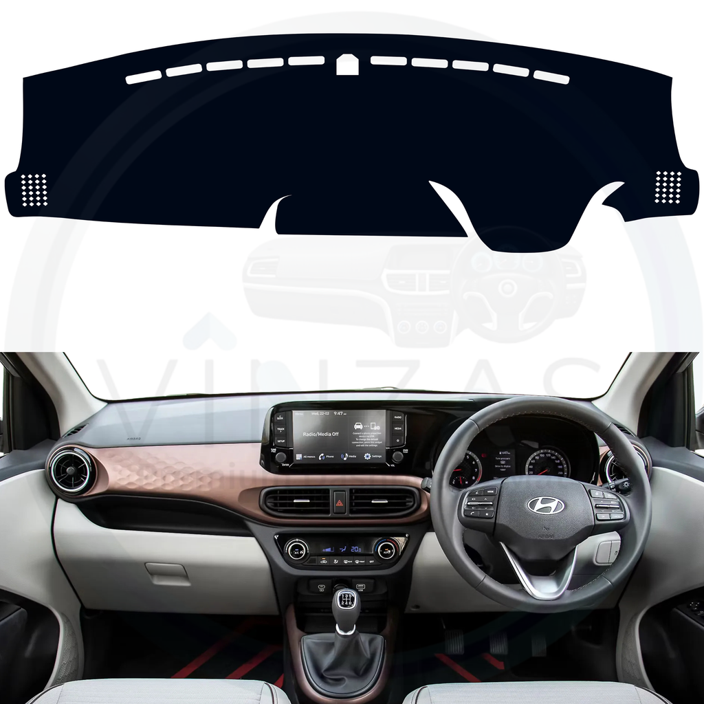 Hyundai Aura 2020 To 2025 Car Dashboard Cover Mat