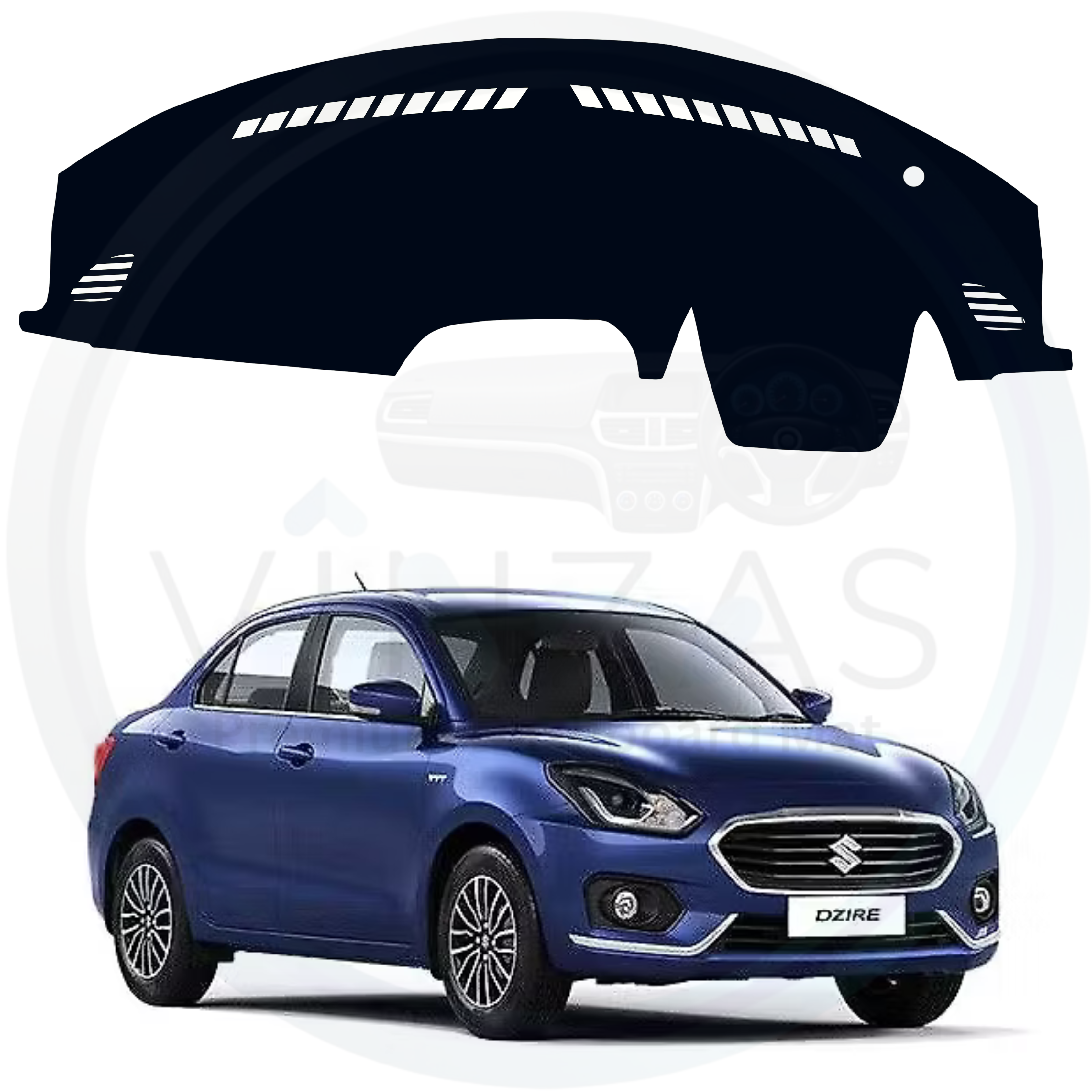 Maruti Suzuki Dzire 2017 To 2024 Car Dashboard Mat