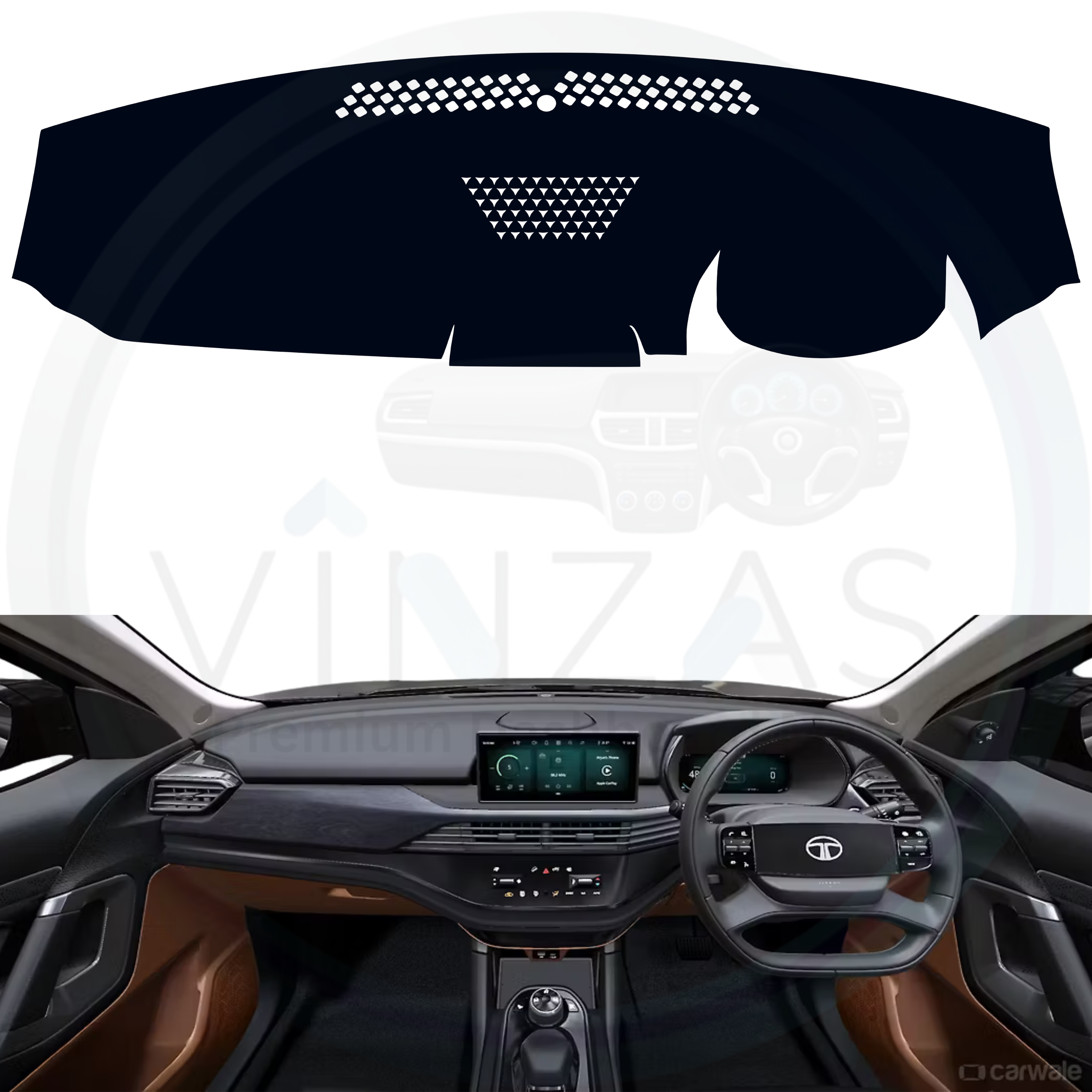 Tata Harrier EV 2024-2025 Car Dashboard Mat