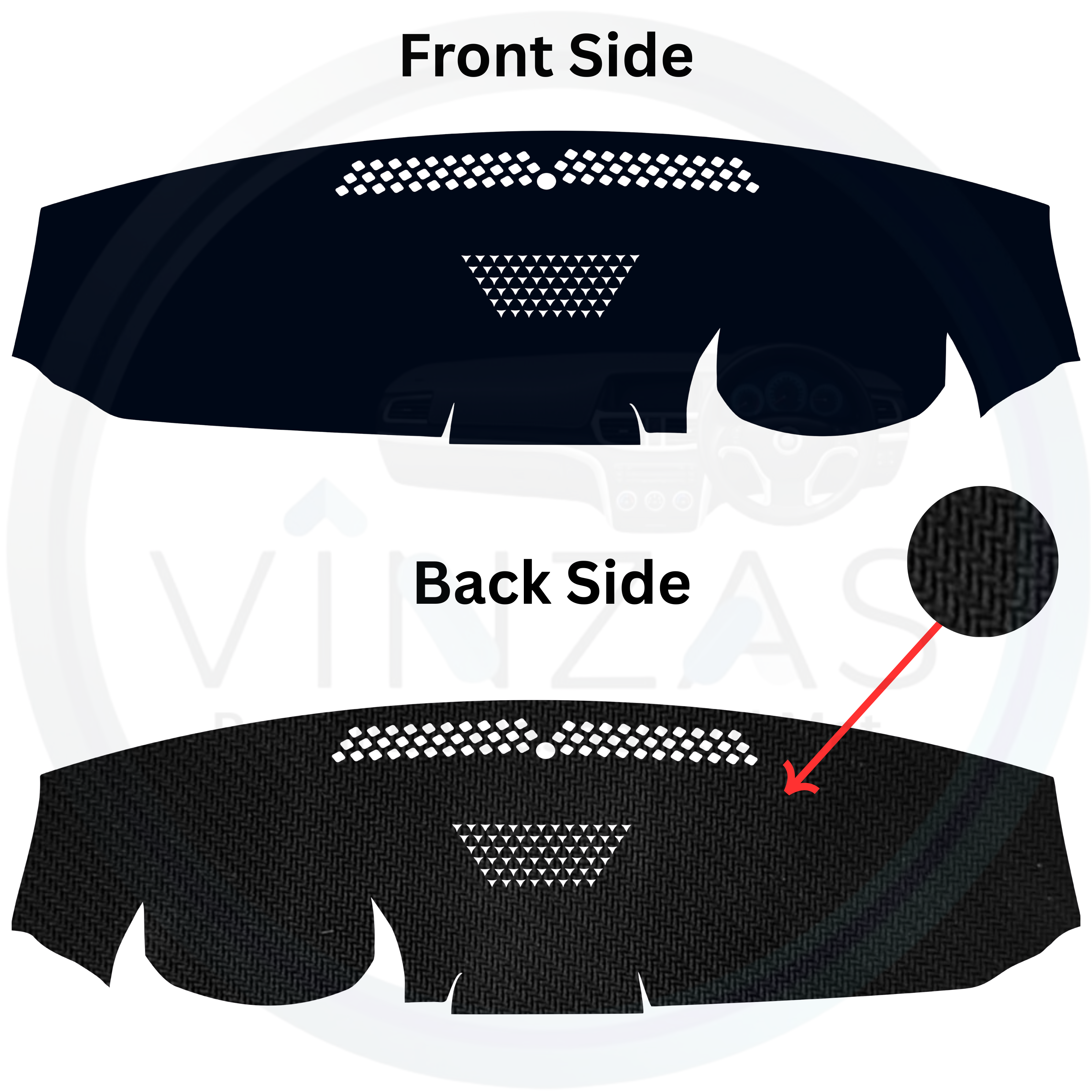 Tata Safari 2021-2025 Car Dashboard Mat