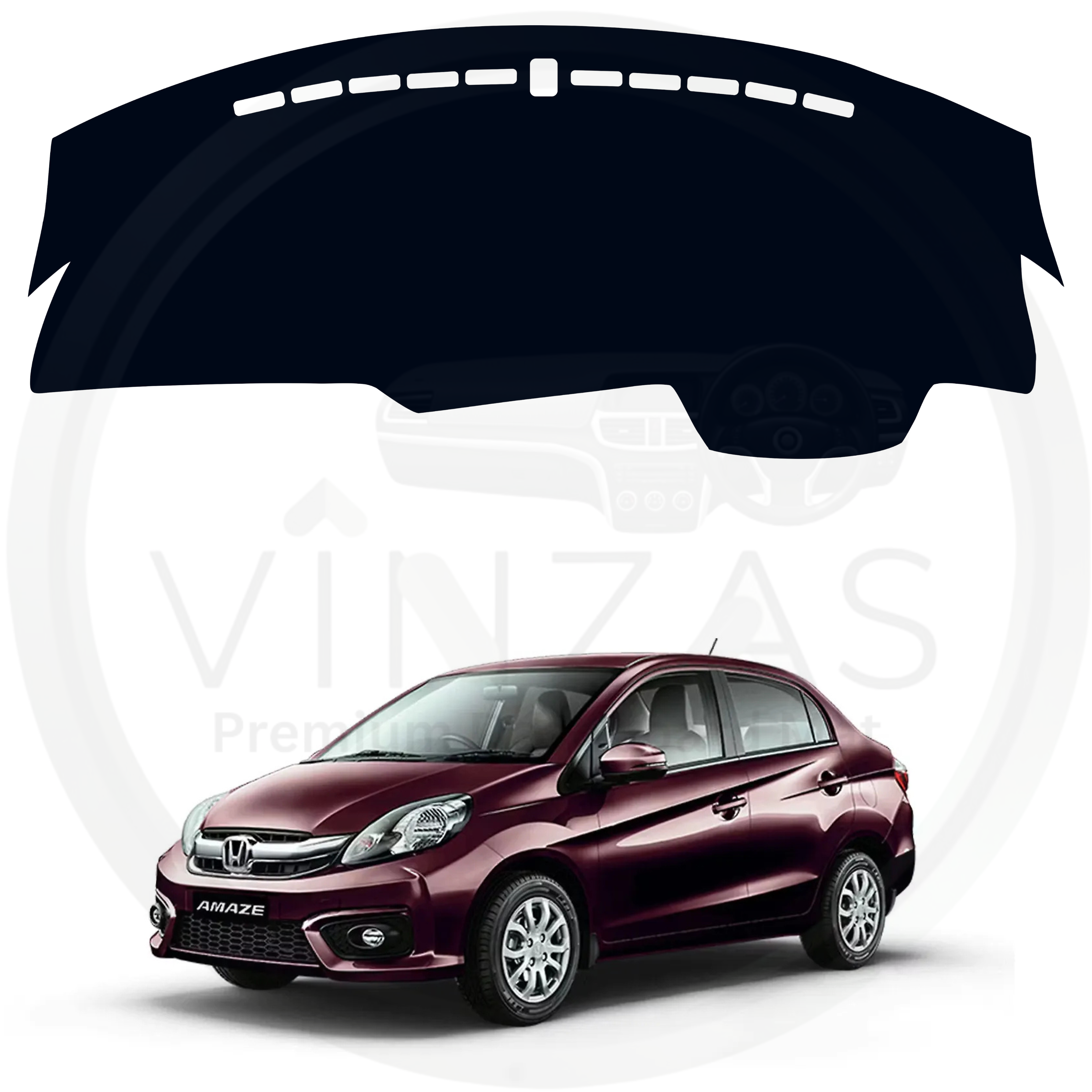 Honda Amaze 2016 To 2018 Car Dashboard Cover Mat