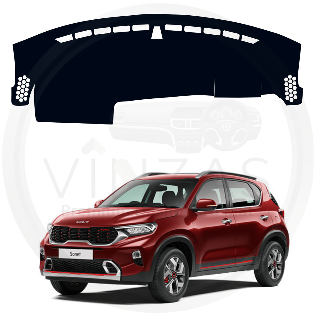 Kia Sonet 2020 To 2025 Car Dashboard Cover Mat