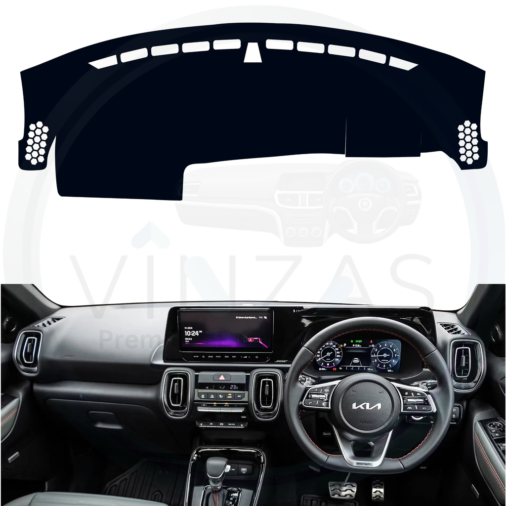Kia Sonet 2020 To 2025 Car Dashboard Cover Mat