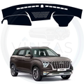 Hyundai Alcazar 2021 To 2024 Car Dashboard Cover Mat