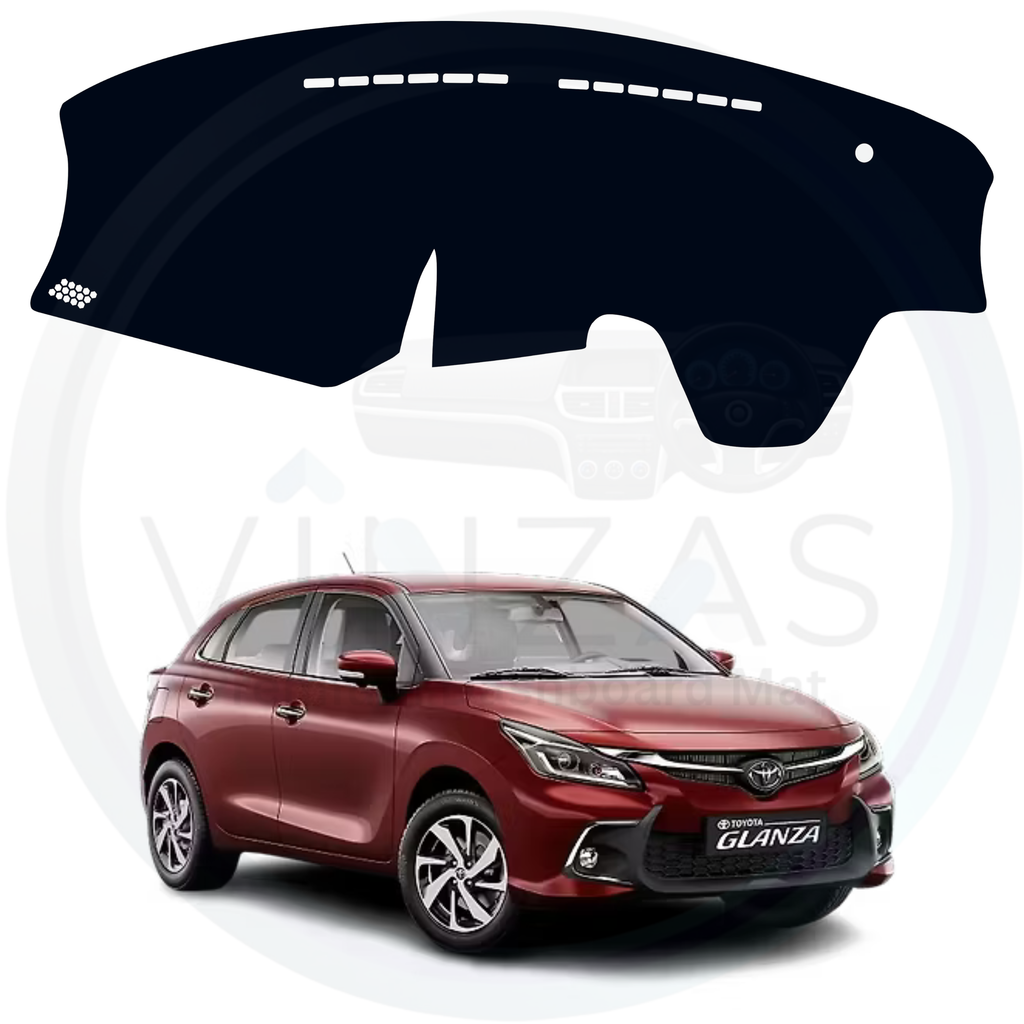 Toyota Glanza 2022 To 2025 Car Dashboard Mat