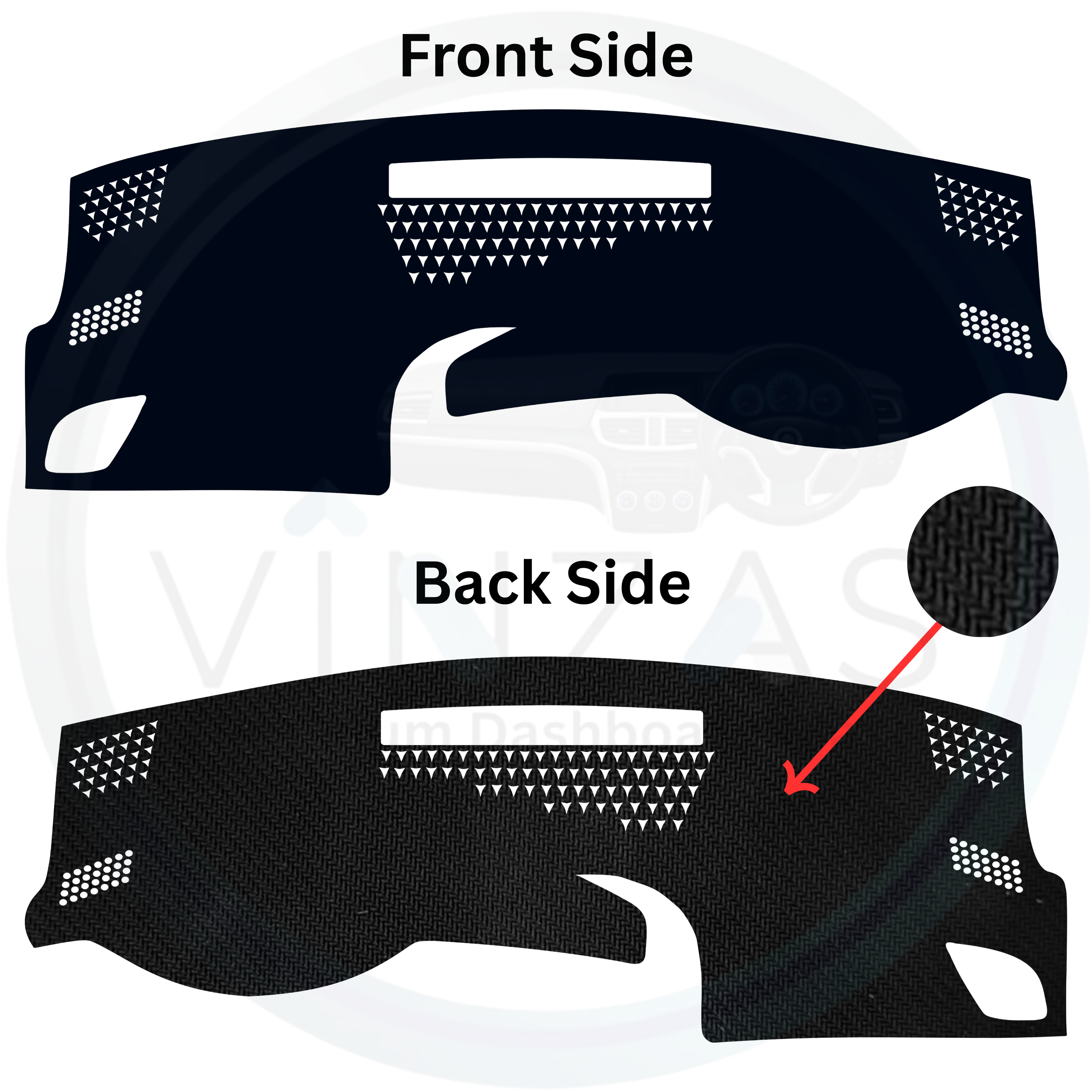 Audi A4 Car Dashboard Cover Mat 2007 To 2016
