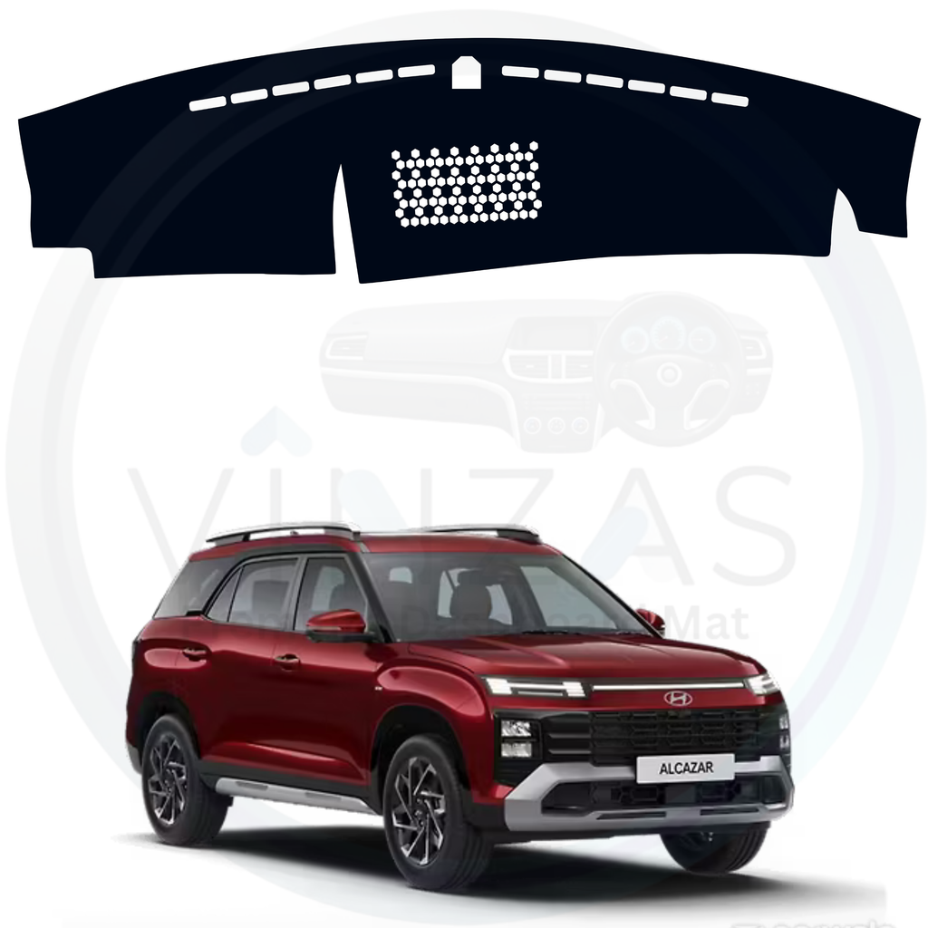 Hyundai Alcazar 2024 To 2025 Car Dashboard Cover Mat