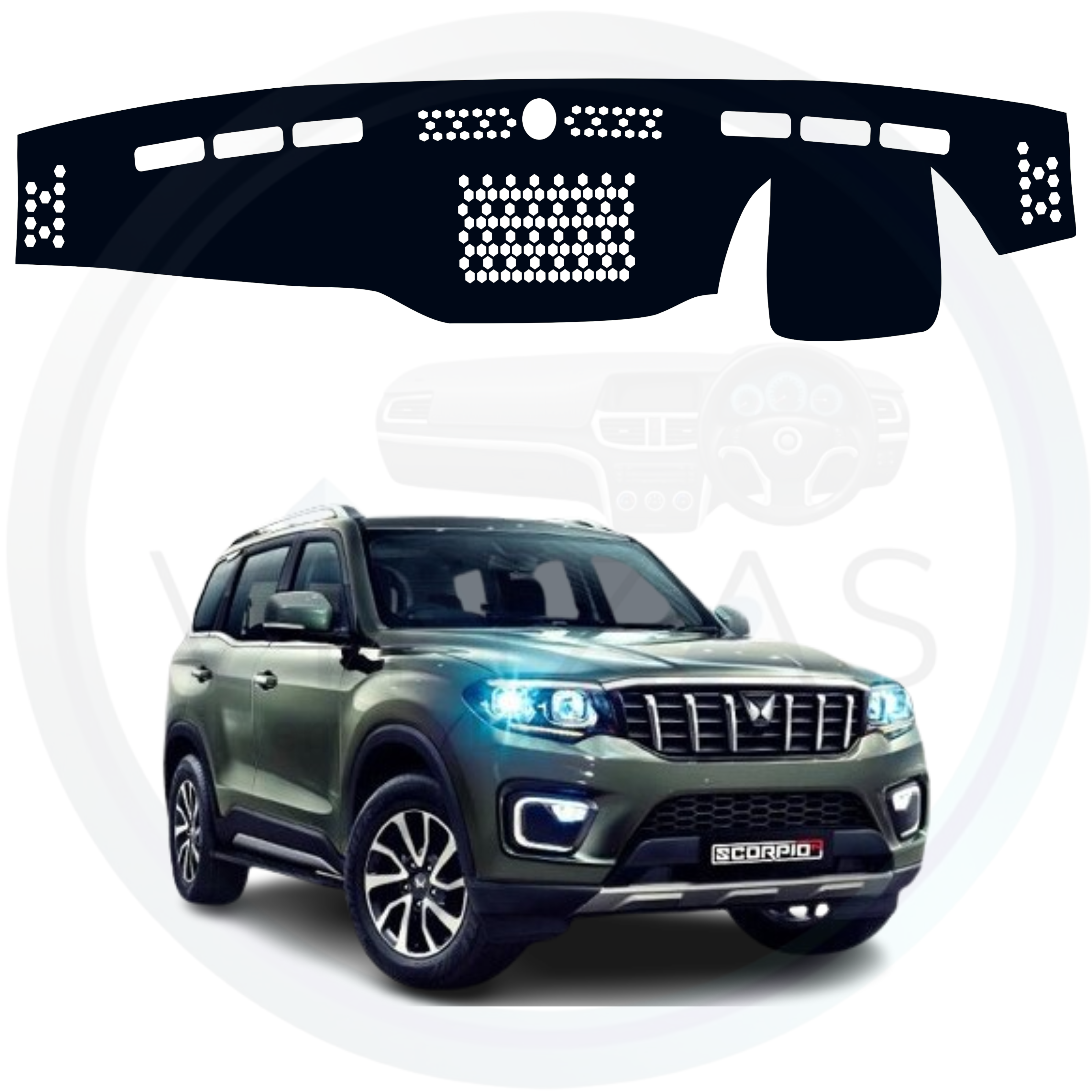 Mahindra Scorpio N 2022 To 2025 Car Dashboard Cover Mat