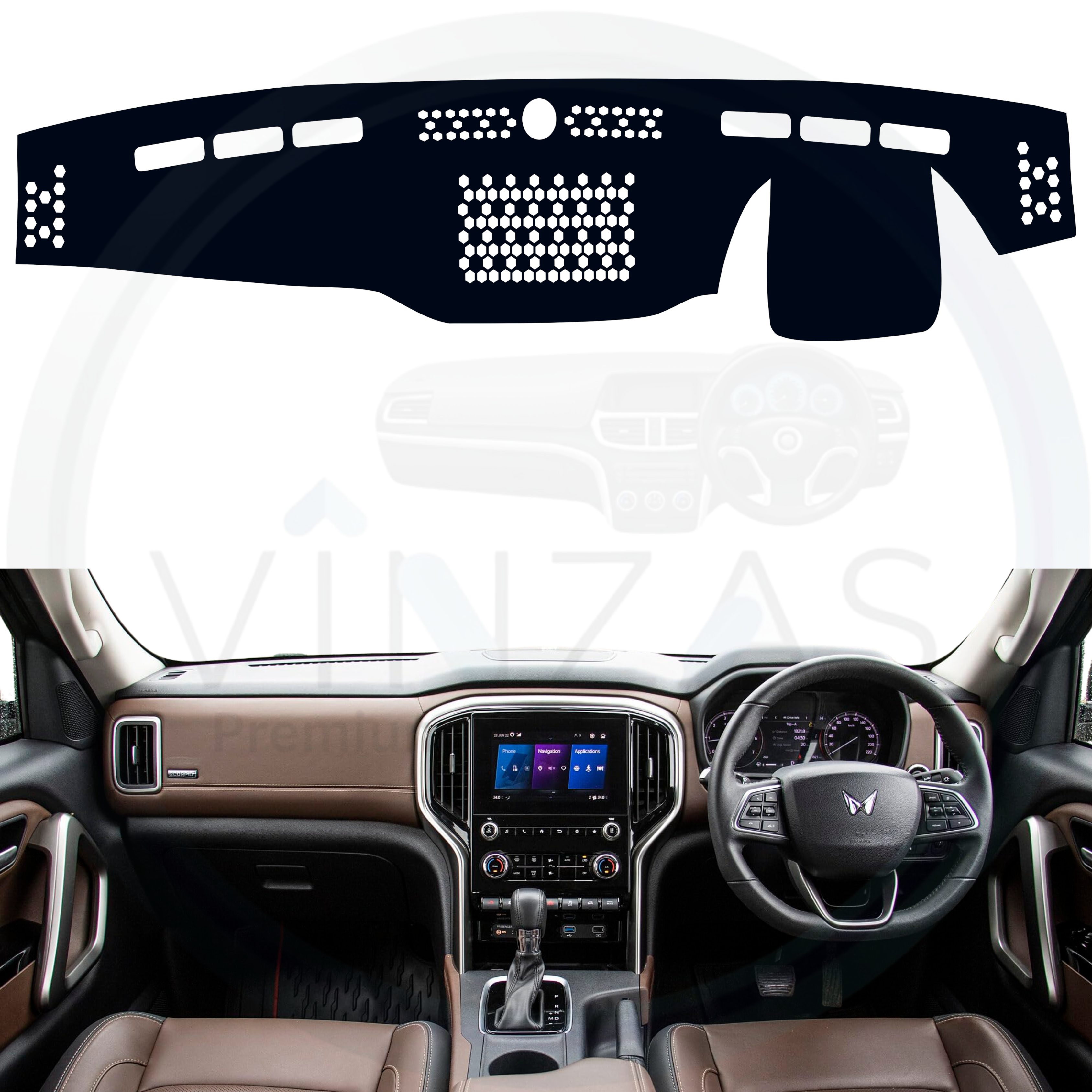 Mahindra Scorpio N 2022 To 2025 Car Dashboard Cover Mat