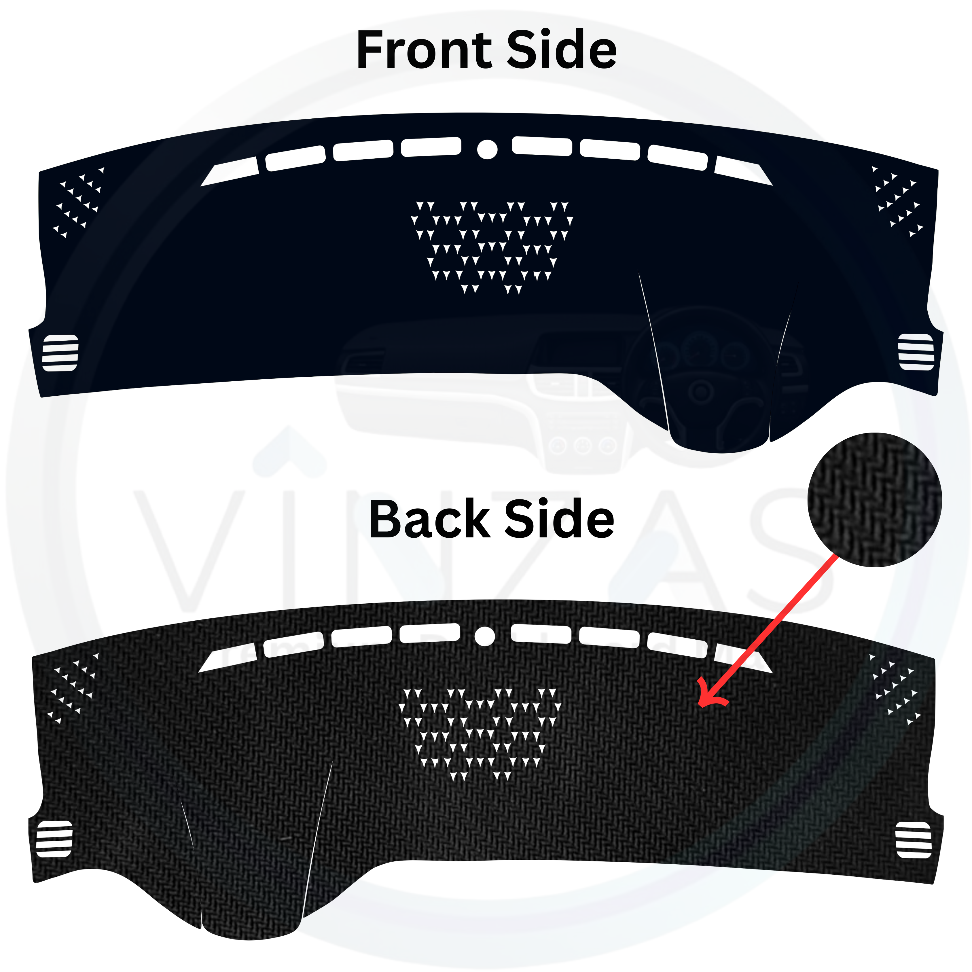Maruti Suzuki S-Cross 2014 To 2022 Car Dashboard Mat