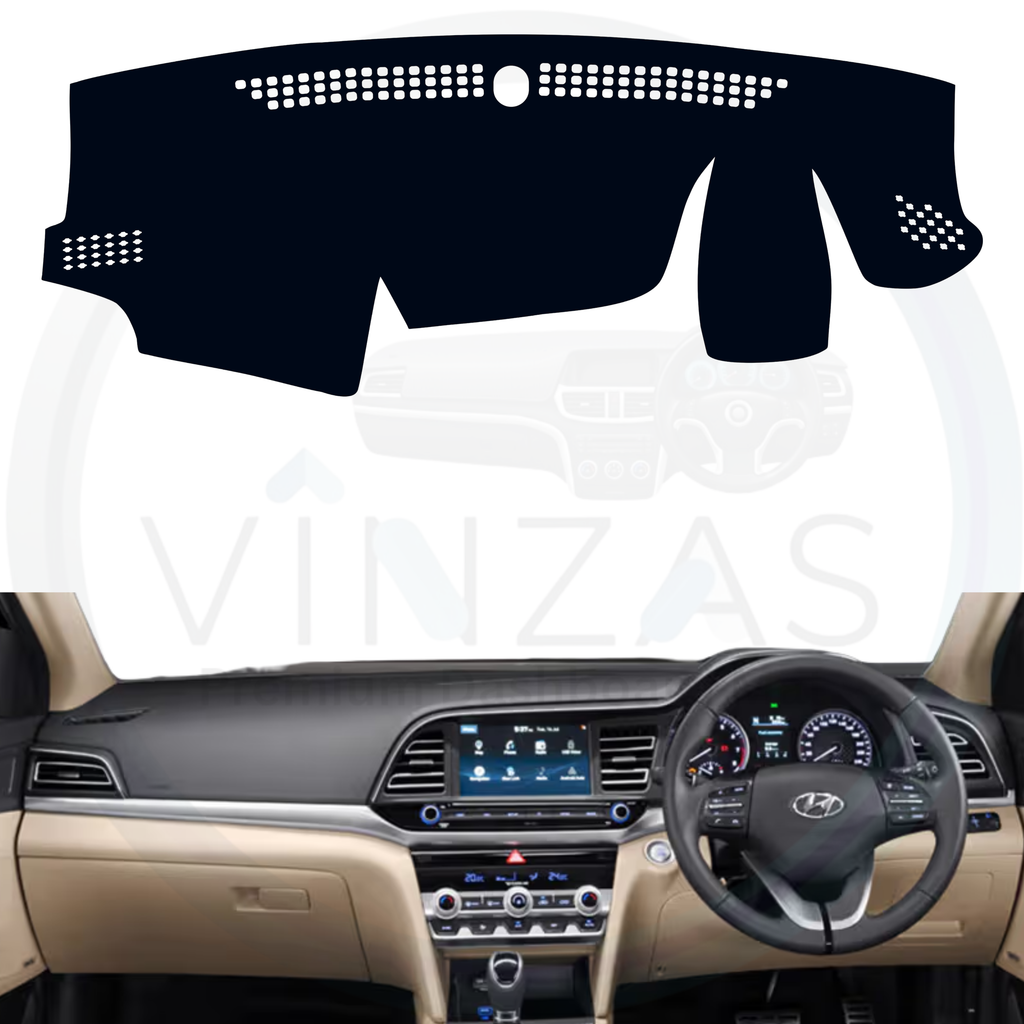 Hyundai Elantra 2016 To 2020 Car Dashboard Cover Mat