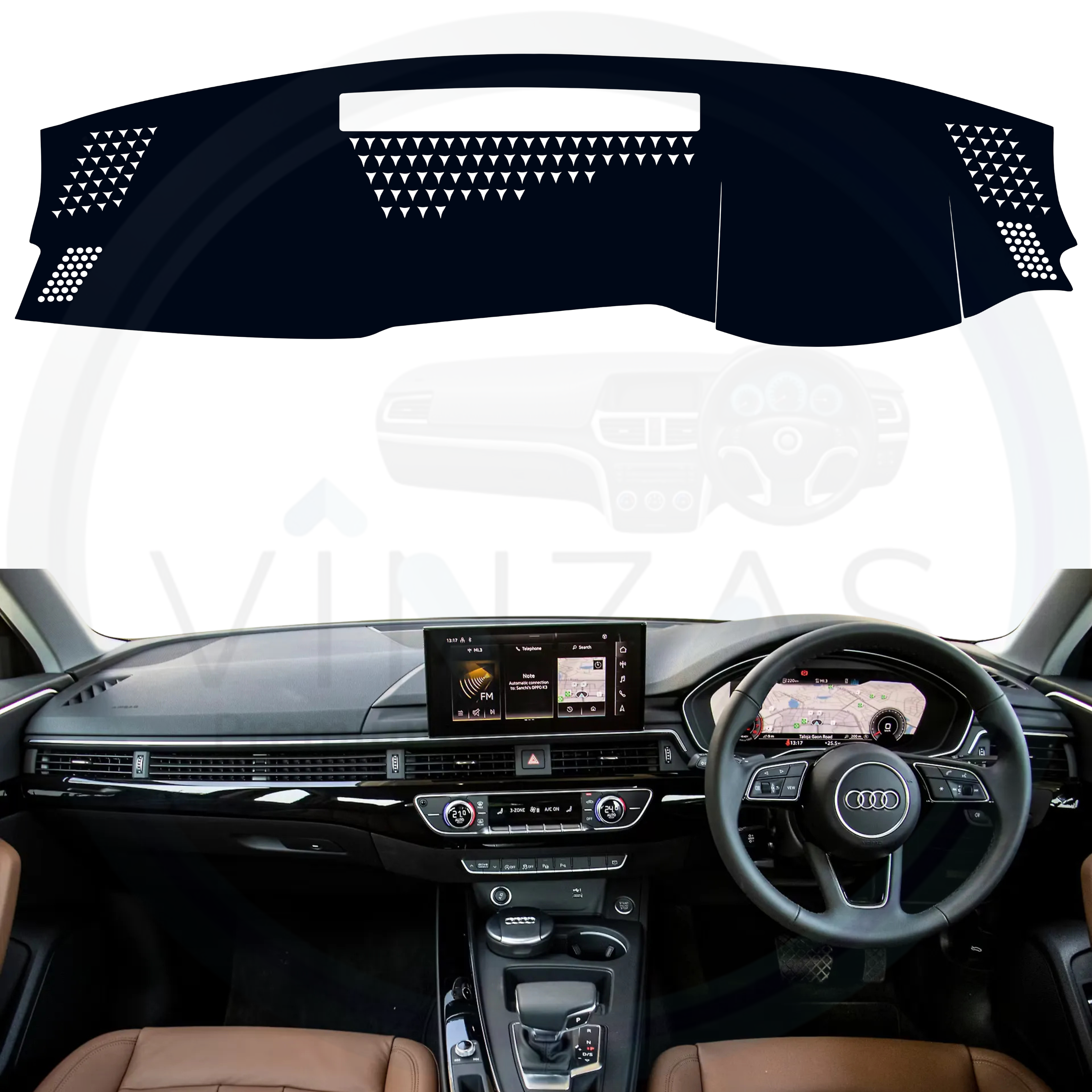 Audi A4 Car Dashboard Cover Mat 2016 To 2025