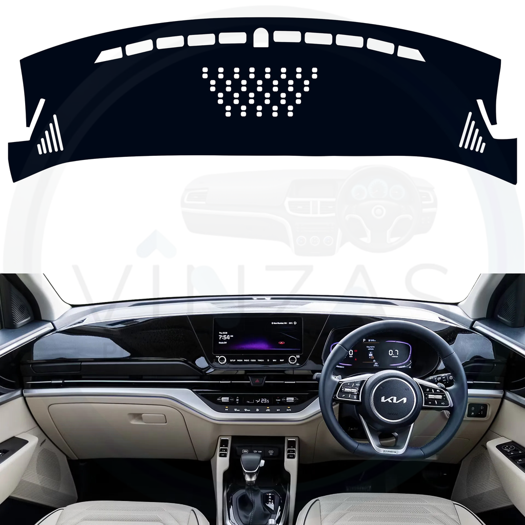 Kia Carens 2022 To 2025 Car Dashboard Cover Mat