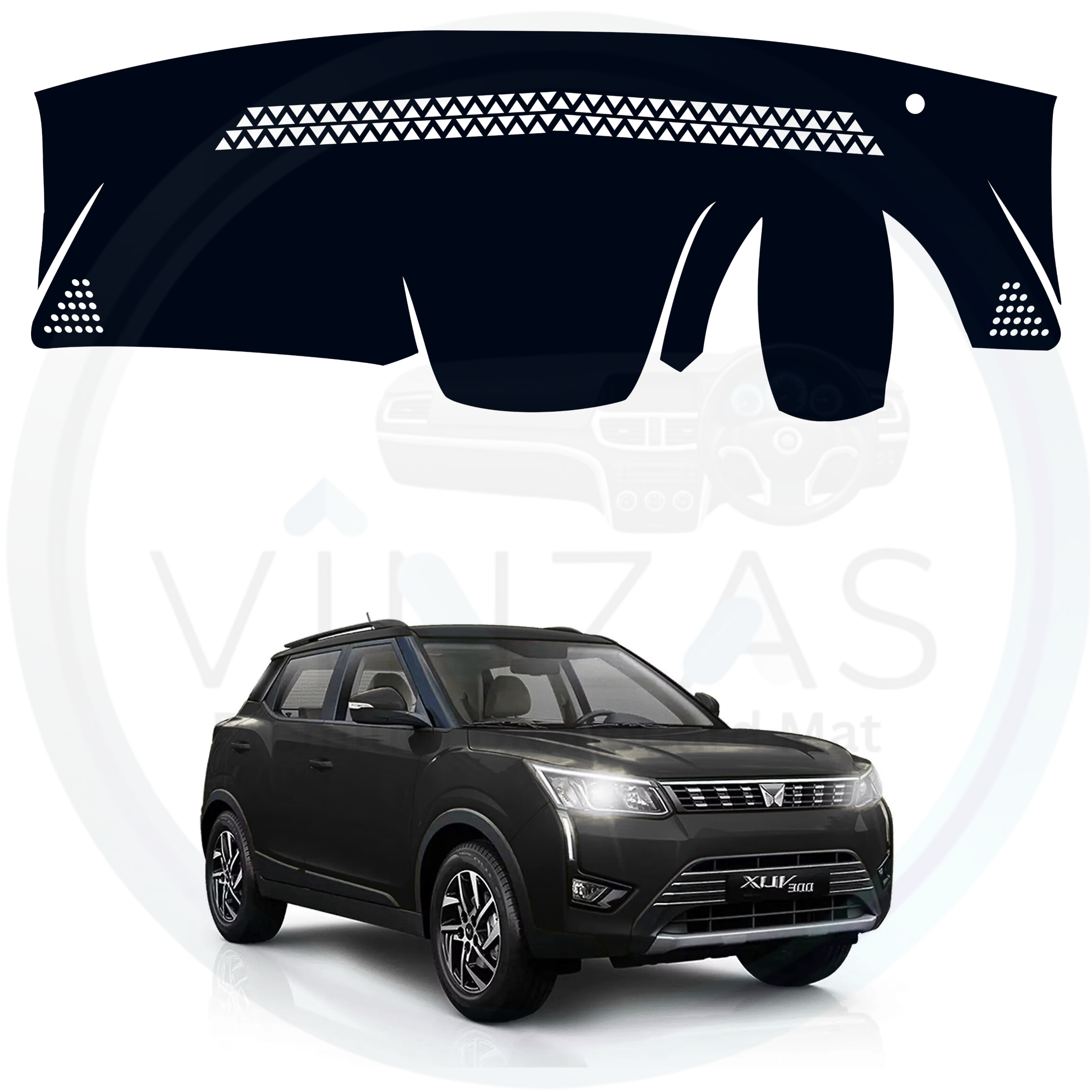 Mahindra XUV300 2019 To 2024 Car Dashboard Cover Mat