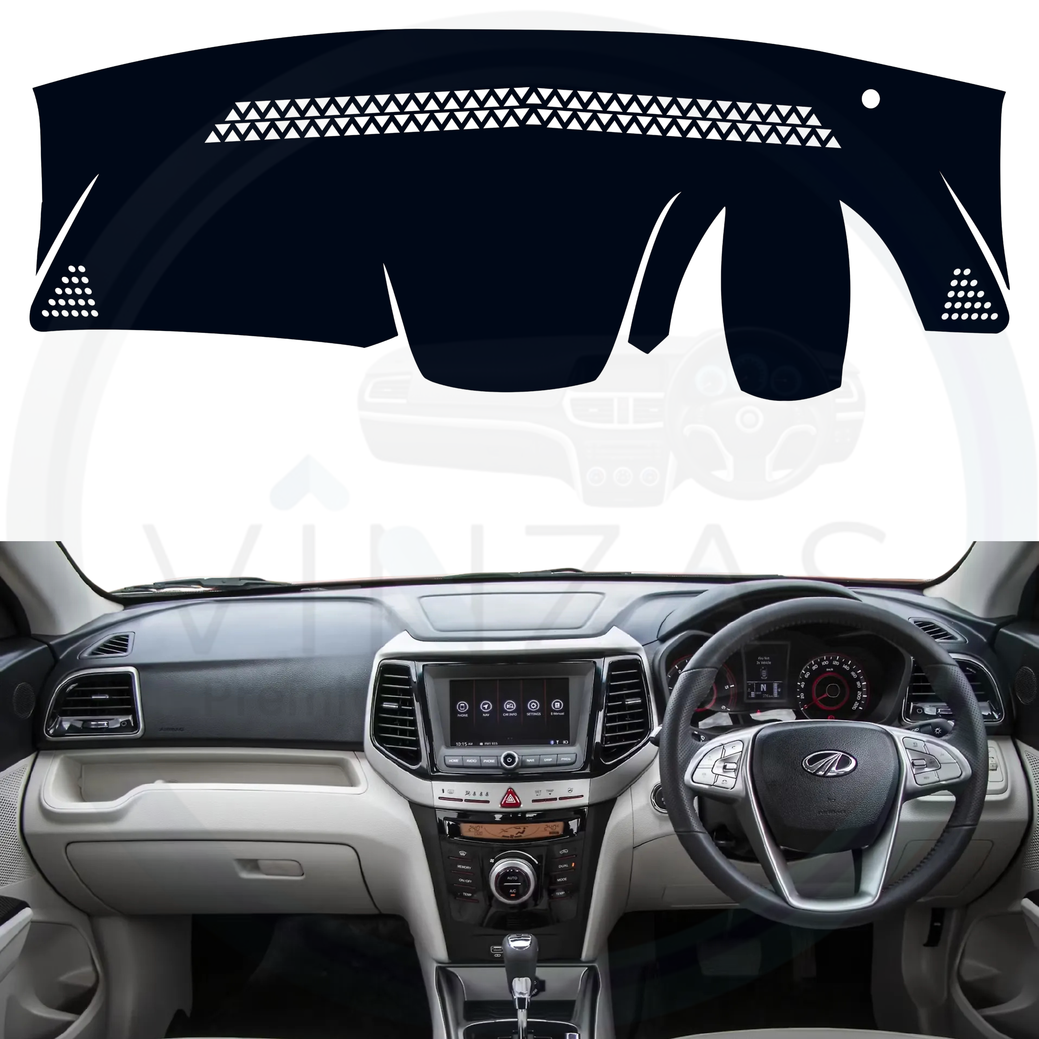 Mahindra XUV300 2019 To 2024 Car Dashboard Cover Mat