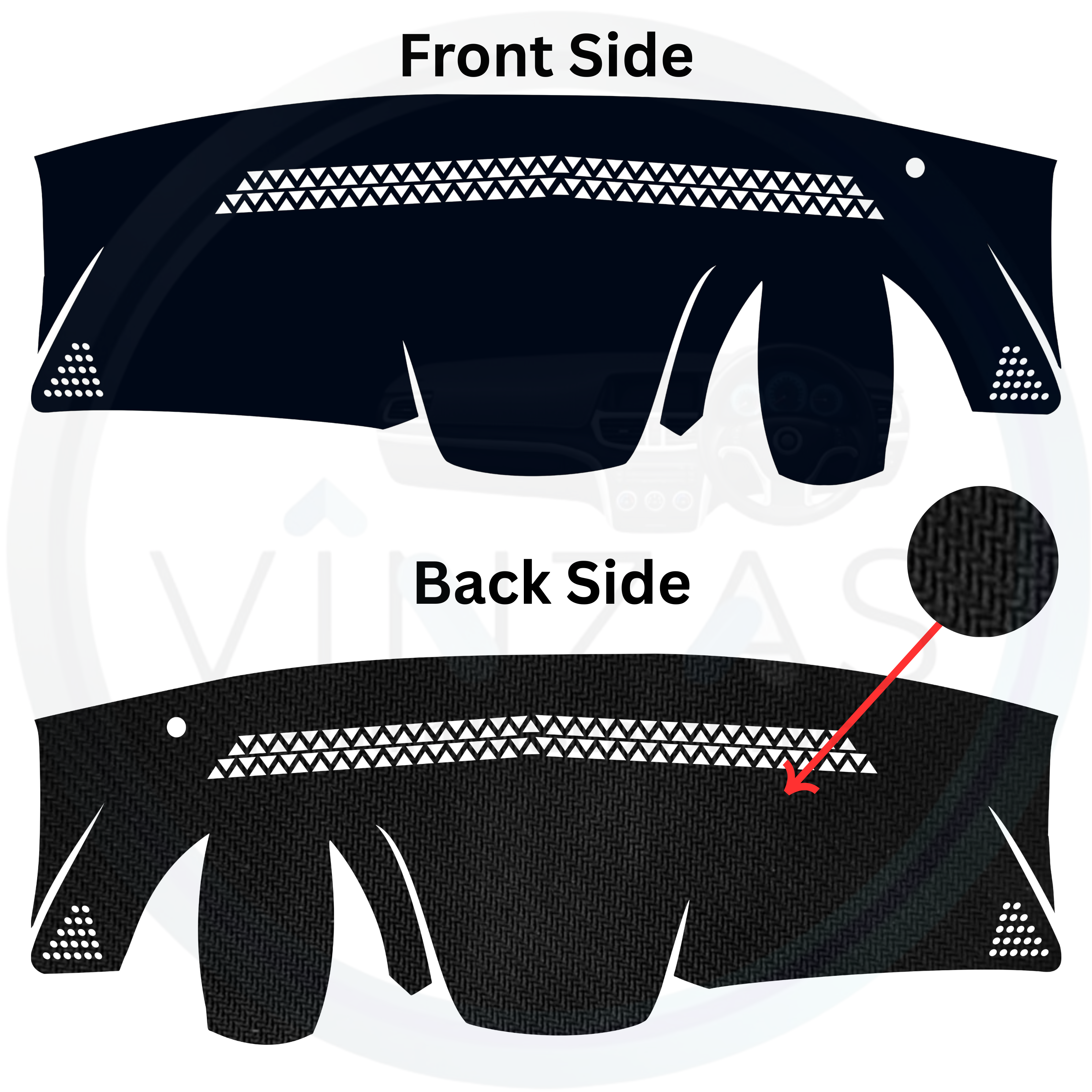 Mahindra XUV400 EV 2023 To 2025 Car Dashboard Cover Mat