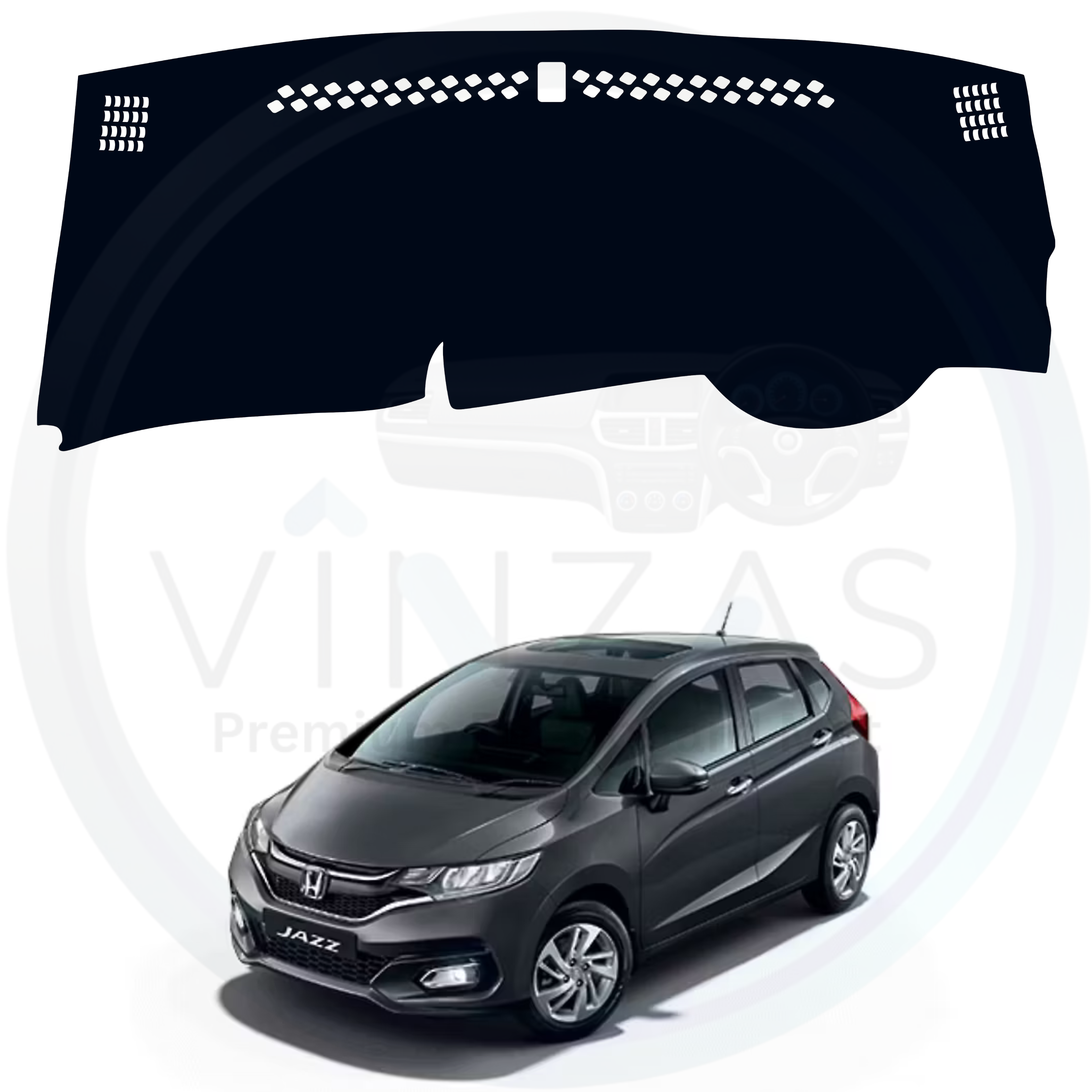 Honda Jazz 2014 To 2023 Car Dashboard Cover Mat