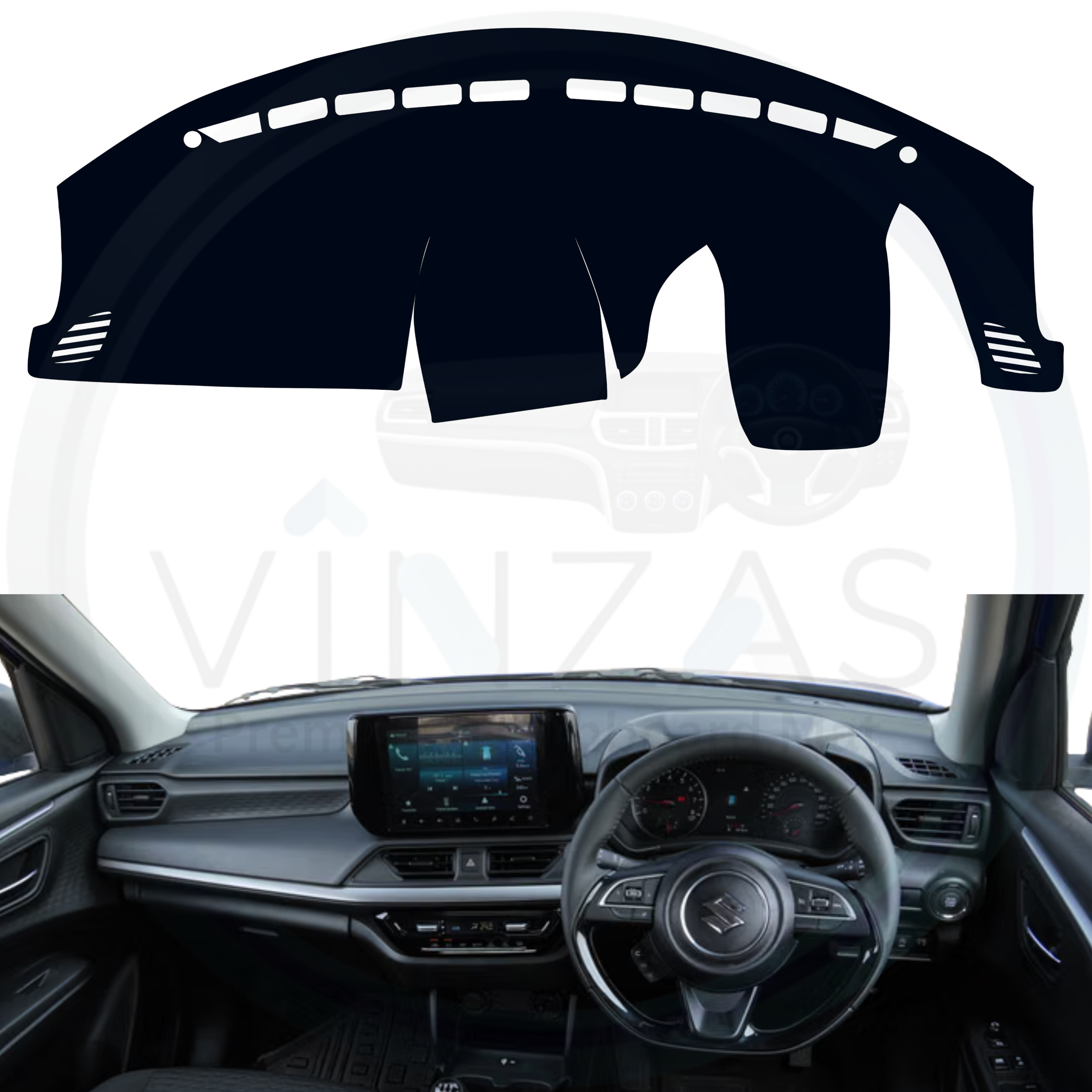 Maruti Suzuki Swift 2024 To 2025 Car Dashboard Mat
