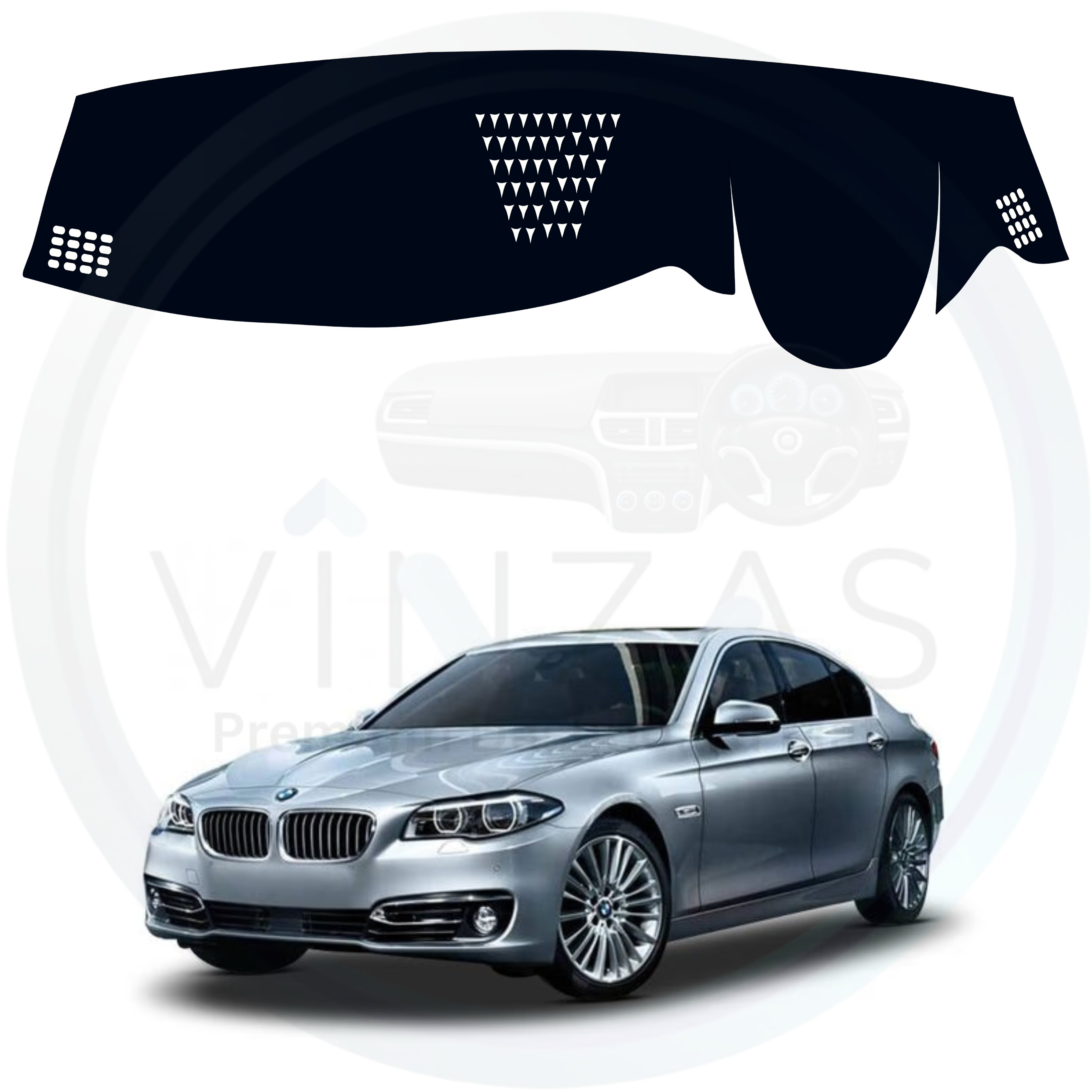 BMW 520 D Car Dashboard Cover Mat 2010 To 2017