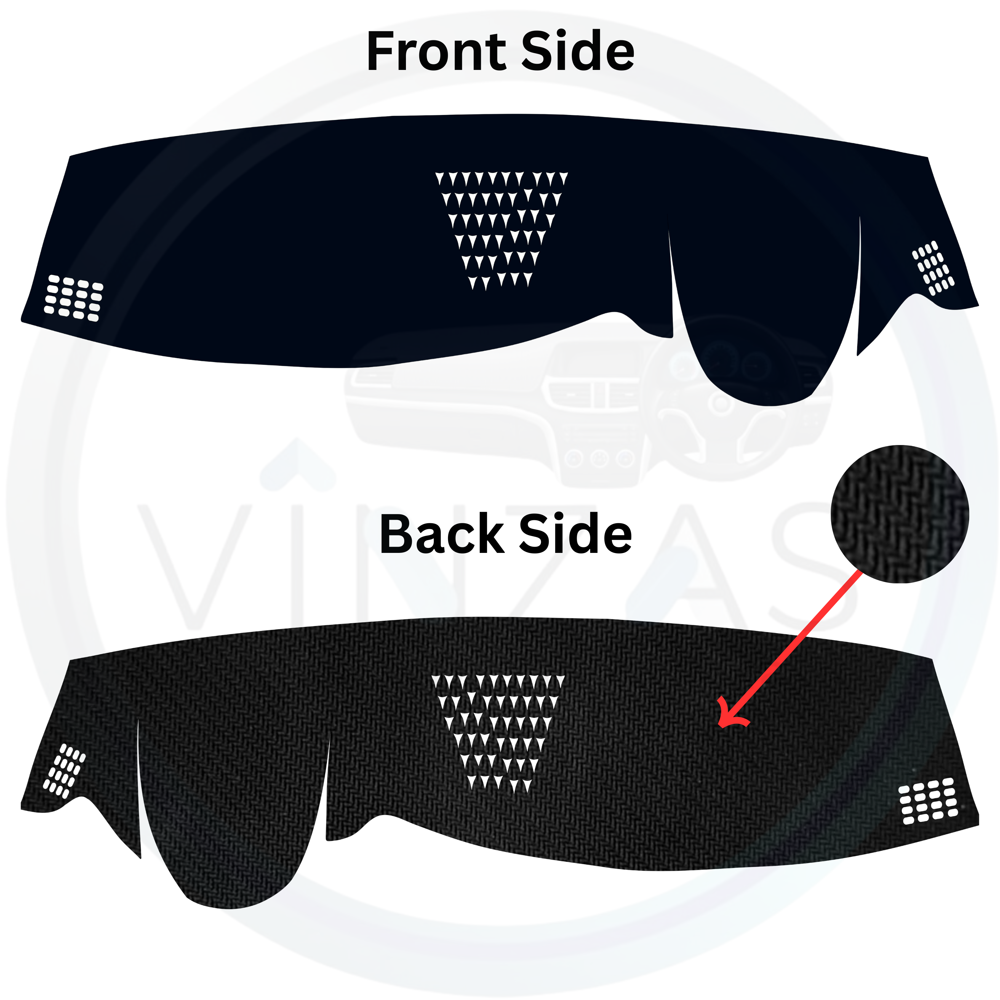 BMW 520 D Car Dashboard Cover Mat 2010 To 2017