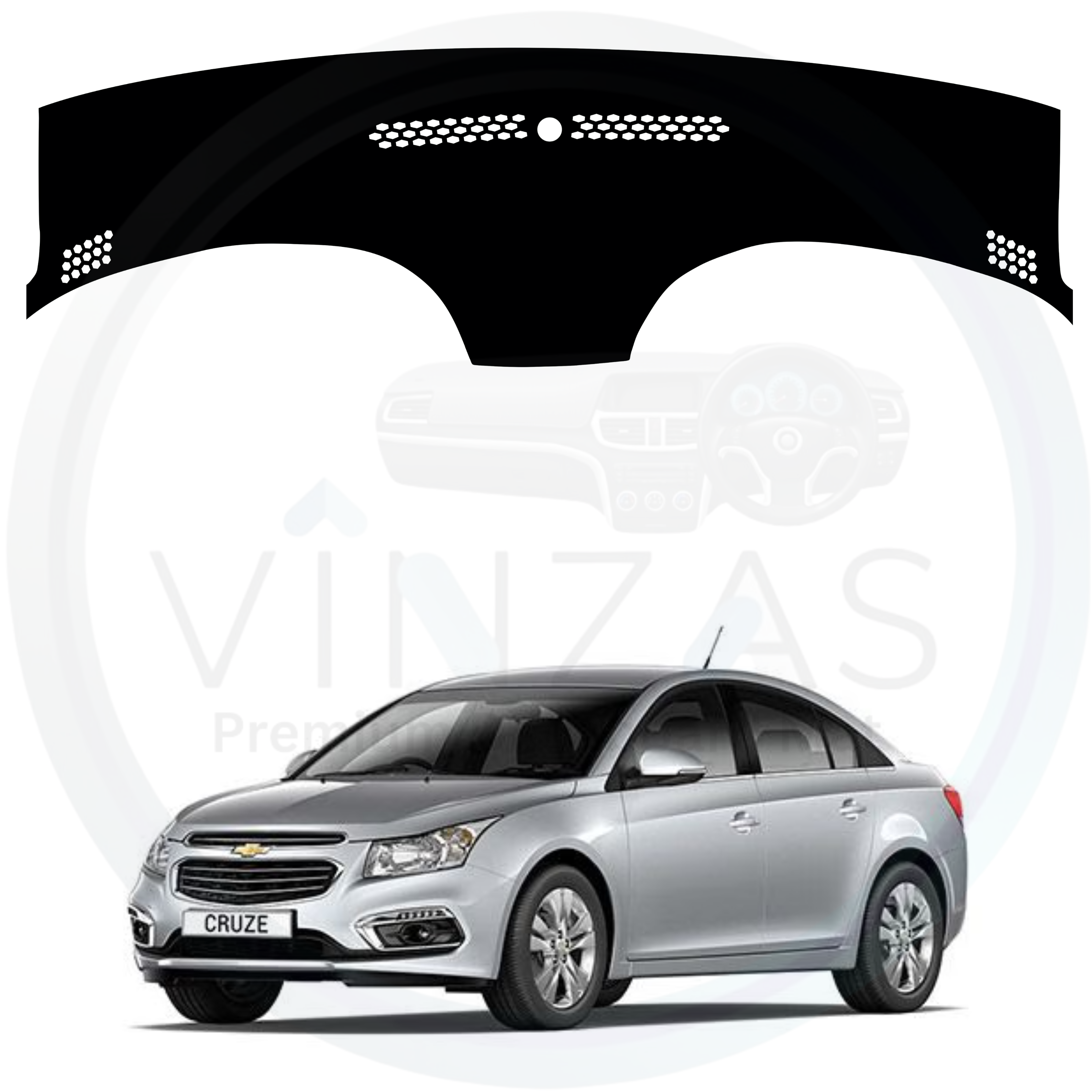 Chevrolet Cruze Car Dashboard Cover Mat 2009 To 2017