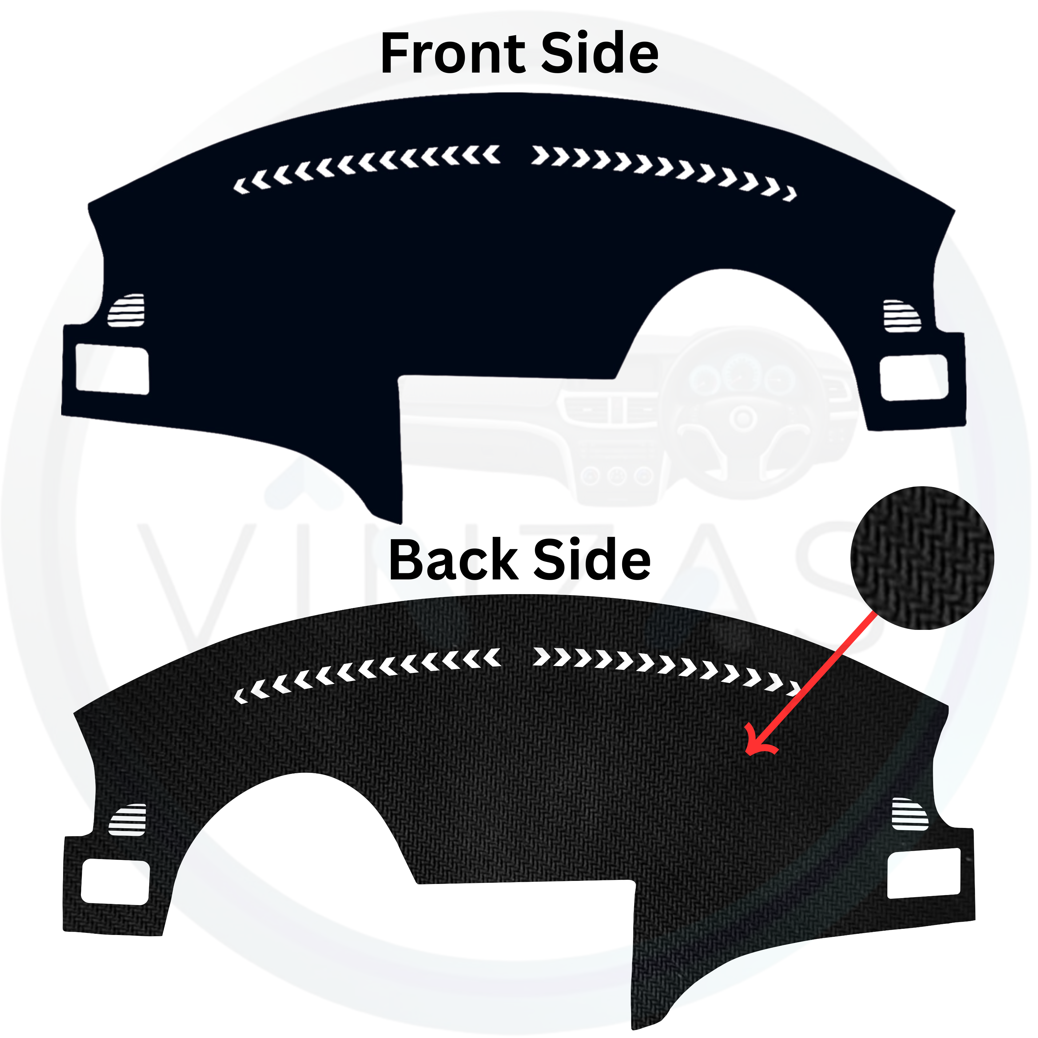 Maruti Suzuki Swift 2011 To 2017 Car Dashboard Mat