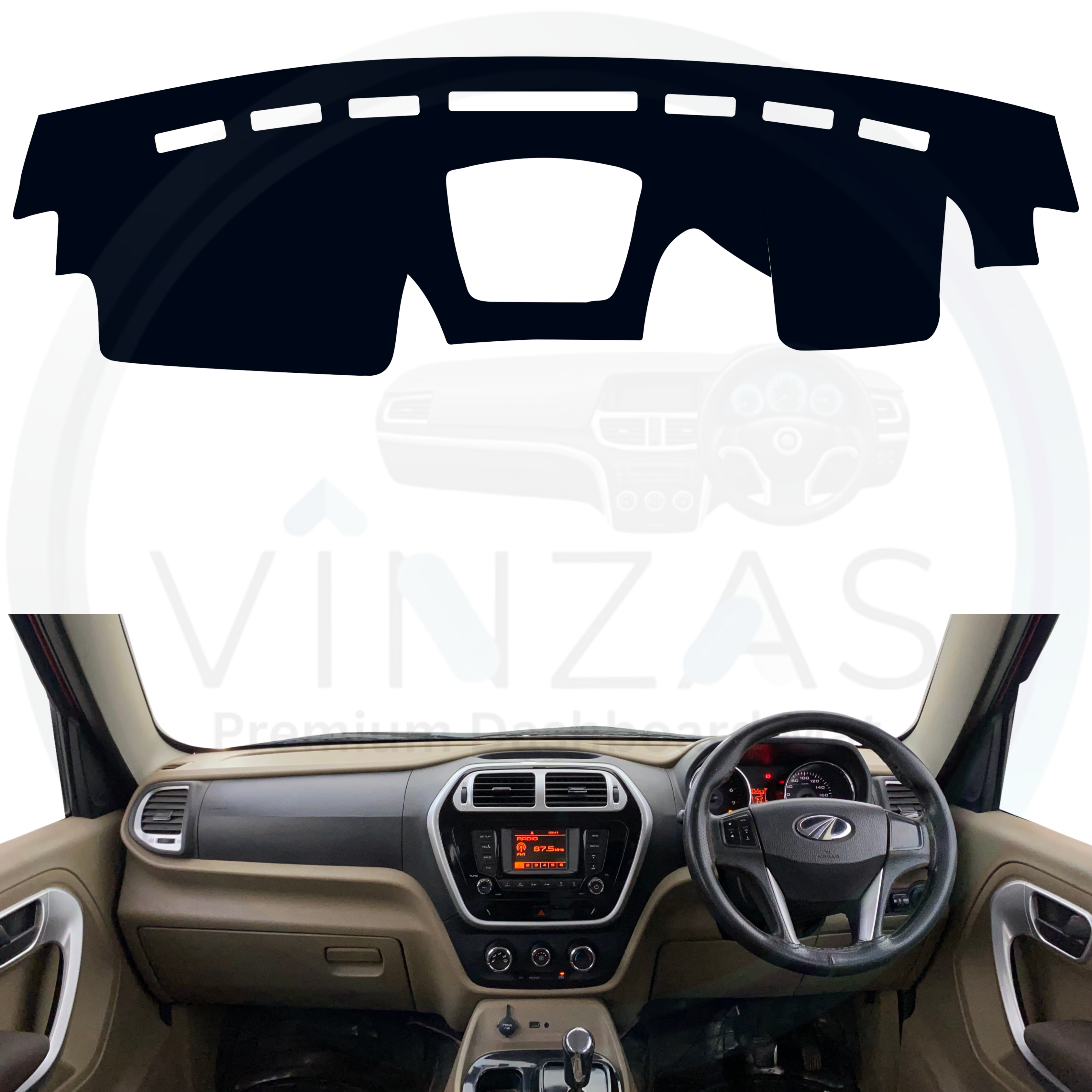 Mahindra Bolero Neo Plus 2021 To 2025 Car Dashboard Cover Mat