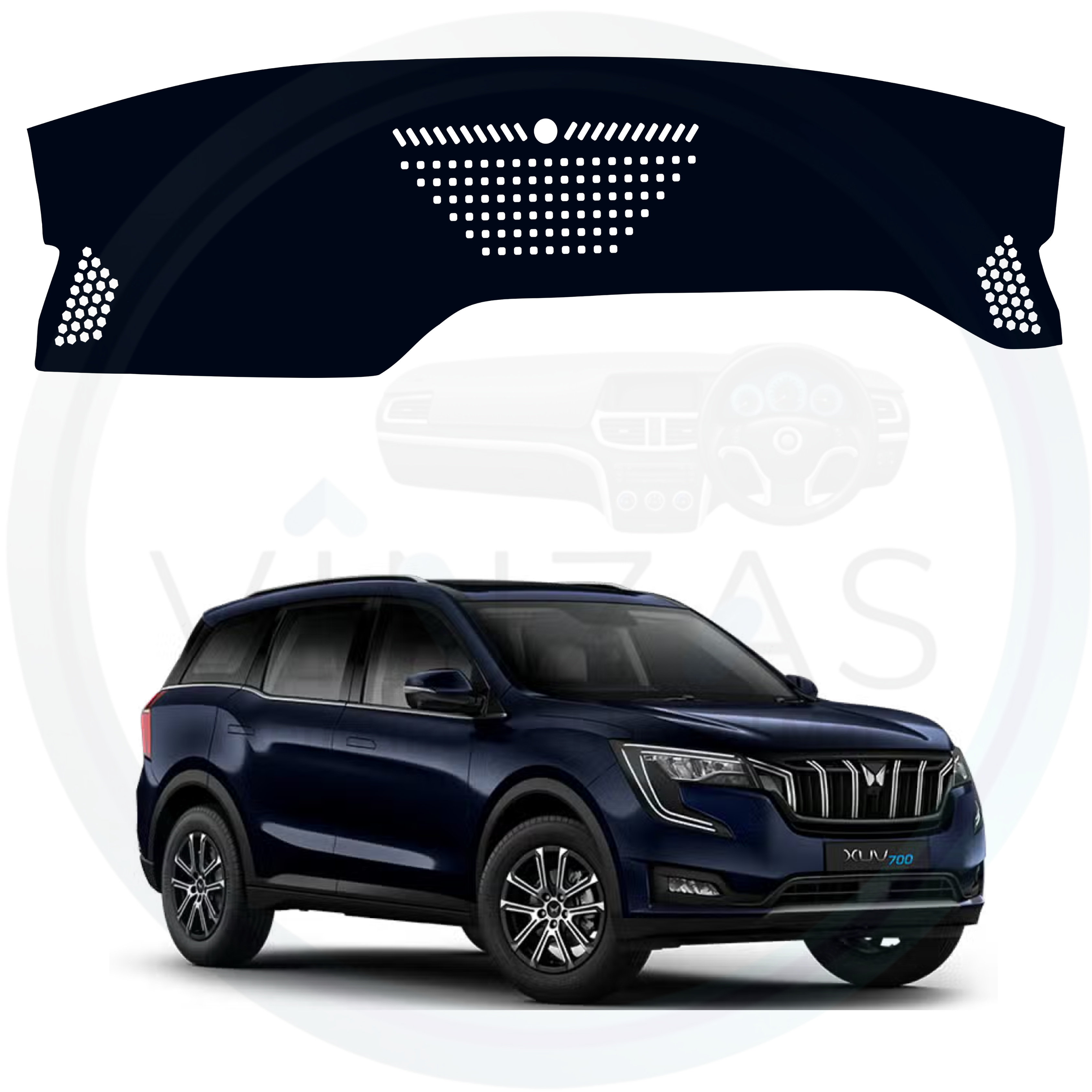 Mahindra XUV700 2021 To 2025 Car Dashboard Cover Mat