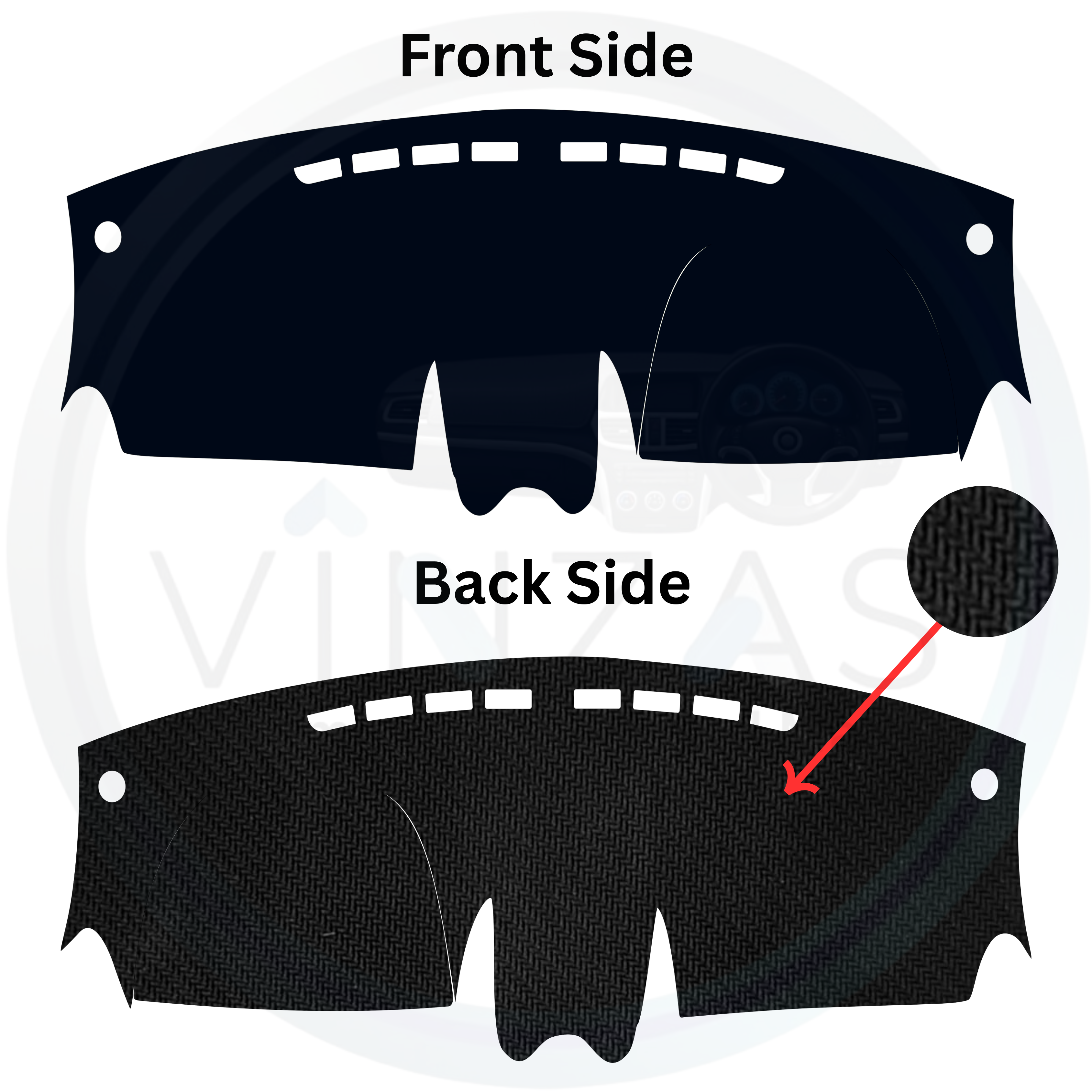 Nissan Micra Car Dashboard Cover Mat 2010 To 2012