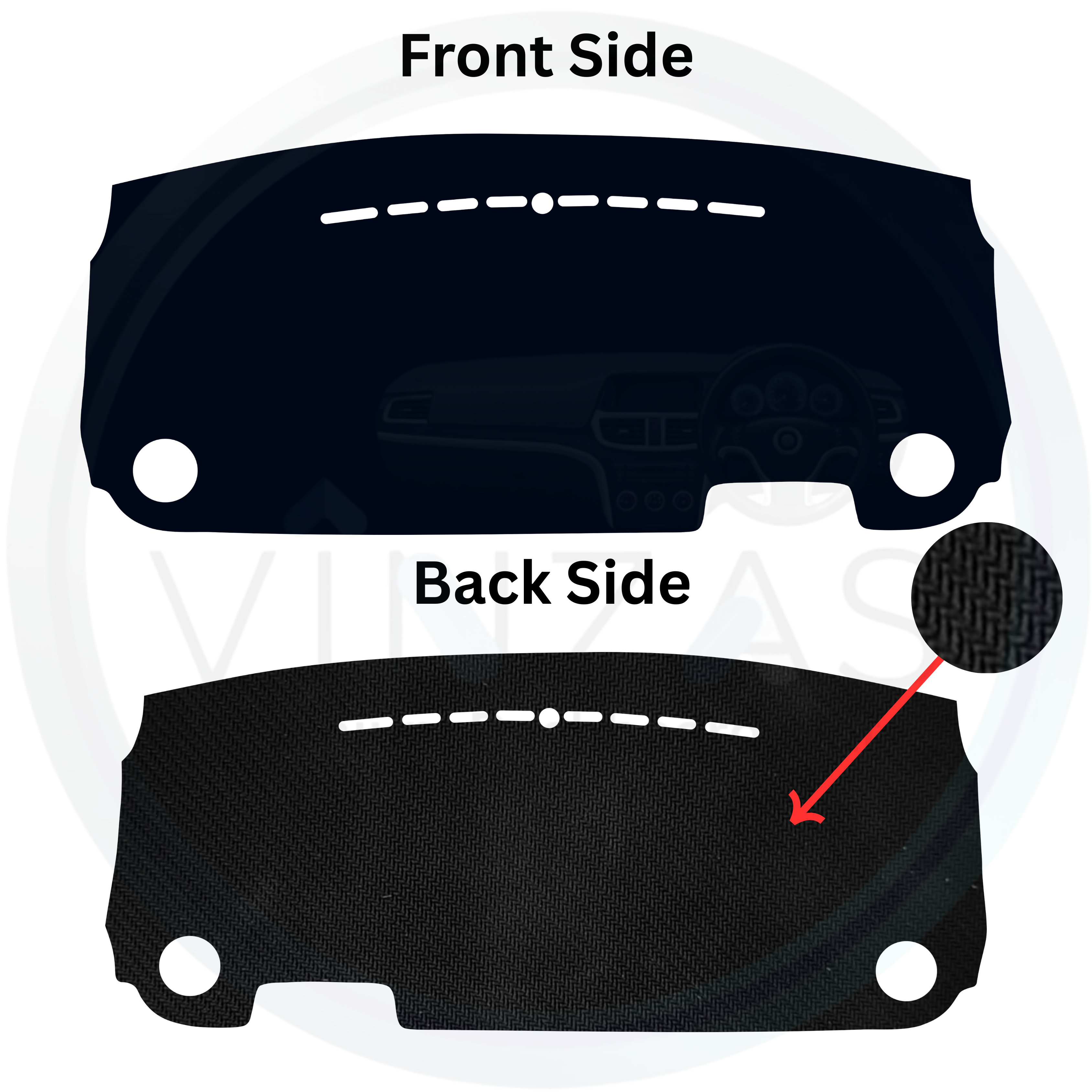 MG Windsor EV Car Dashboard Cover Mat 2024 To 2025