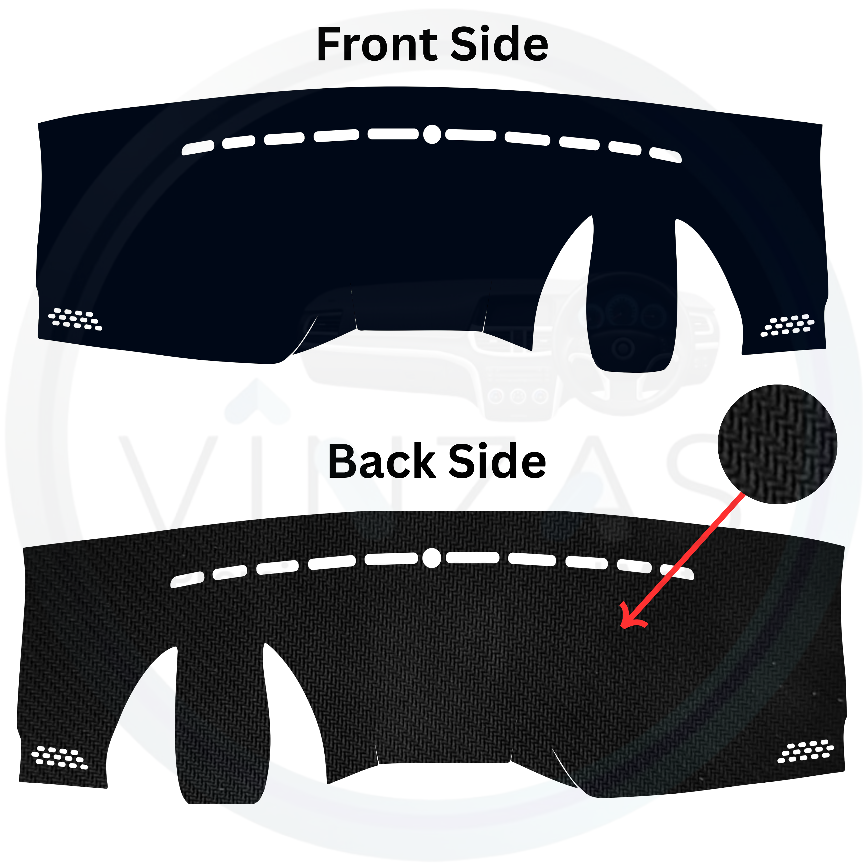 MG Hector Car Dashboard Mat 2019 To 2023