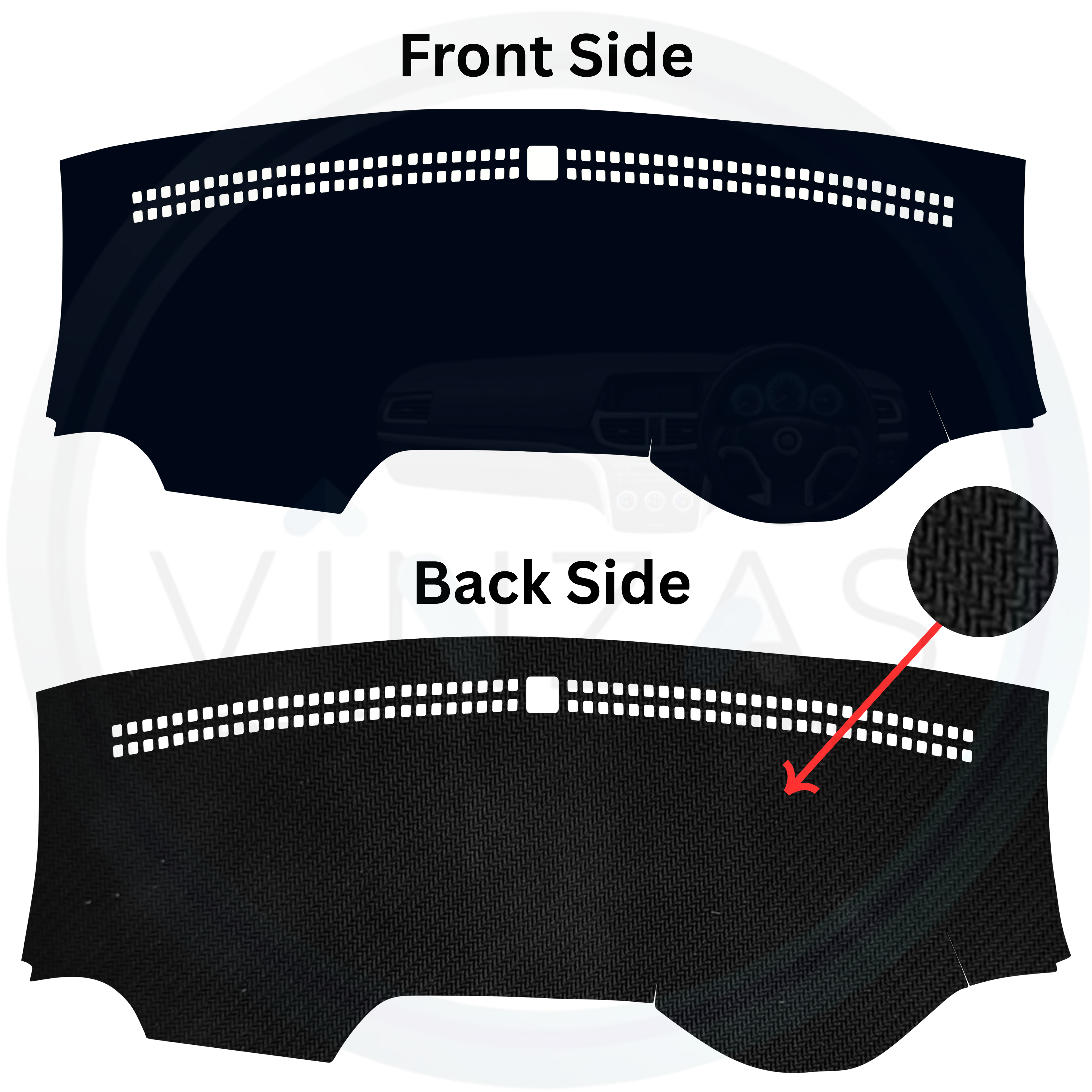 MG Hector Car Dashboard Mat 2023 To 2025