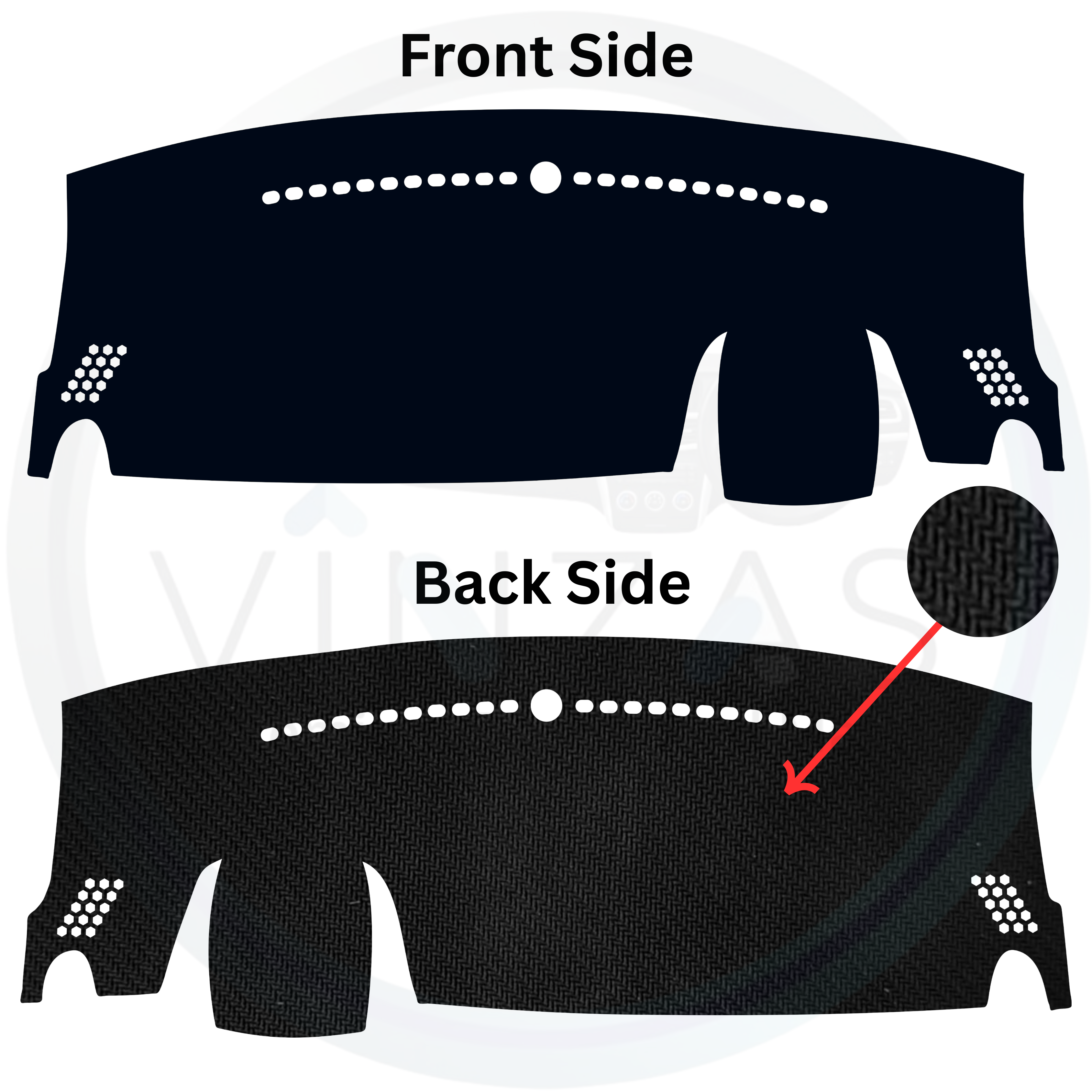 MG ZS EV Car Dashboard Mat 2020 To 2025