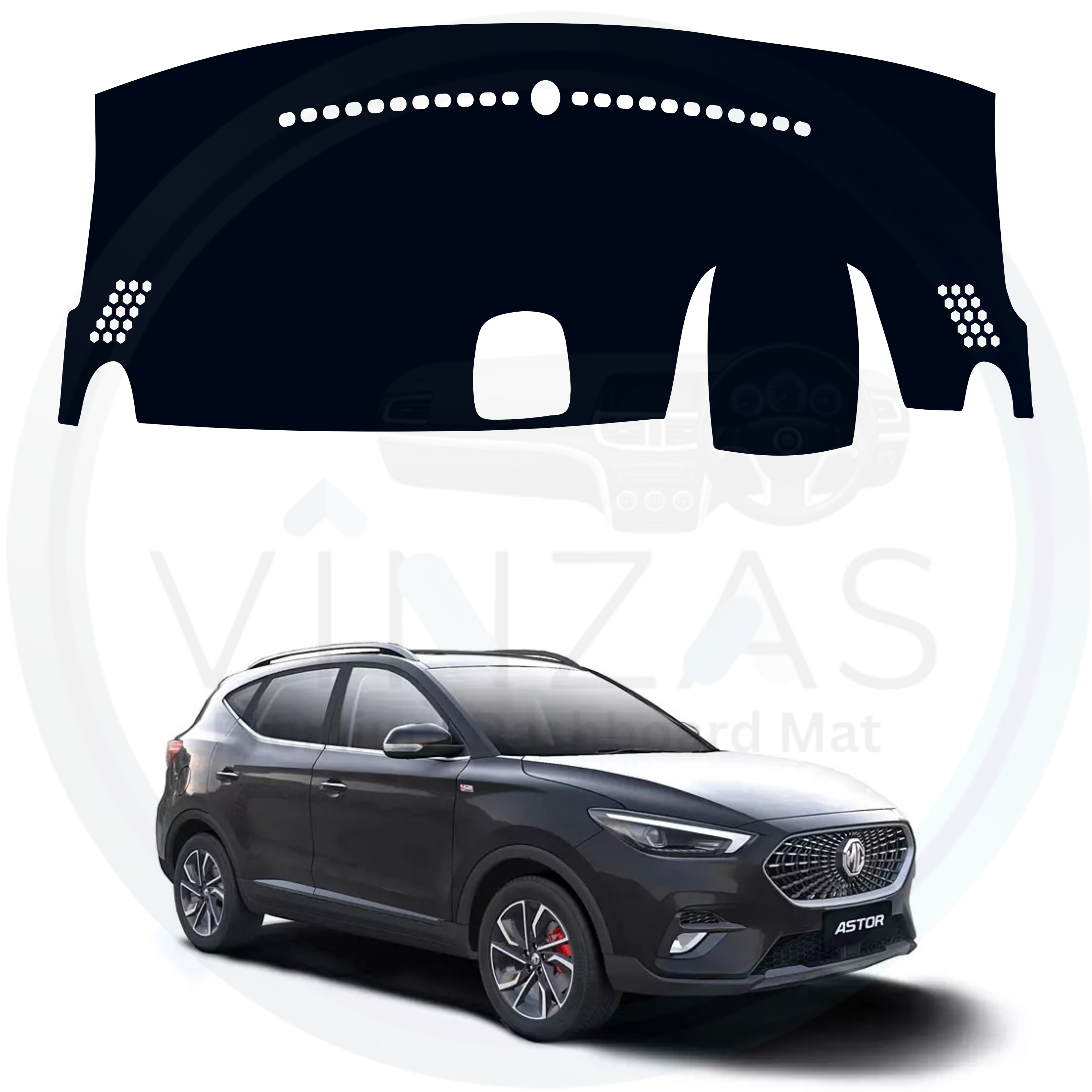 MG Astor Car Dashboard Cover Mat 2021 To 2025