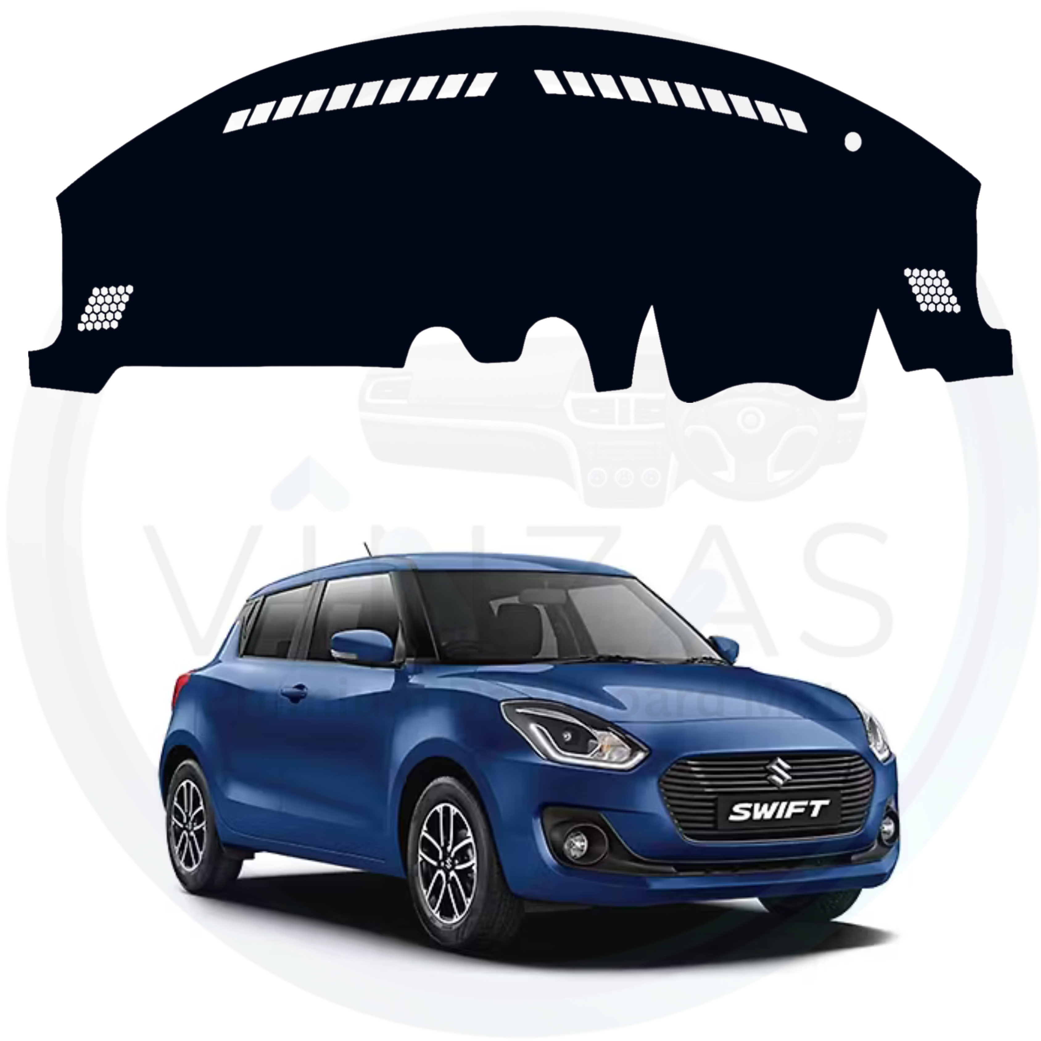 Maruti Suzuki Swift 2017 To 2024 Car Dashboard Mat