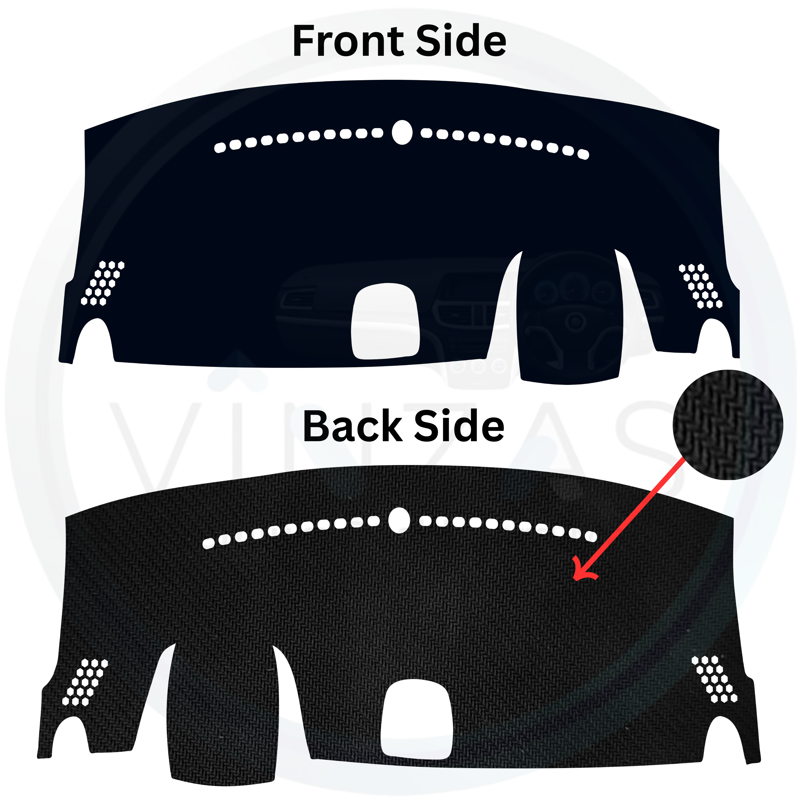 MG Astor Car Dashboard Cover Mat 2021 To 2025