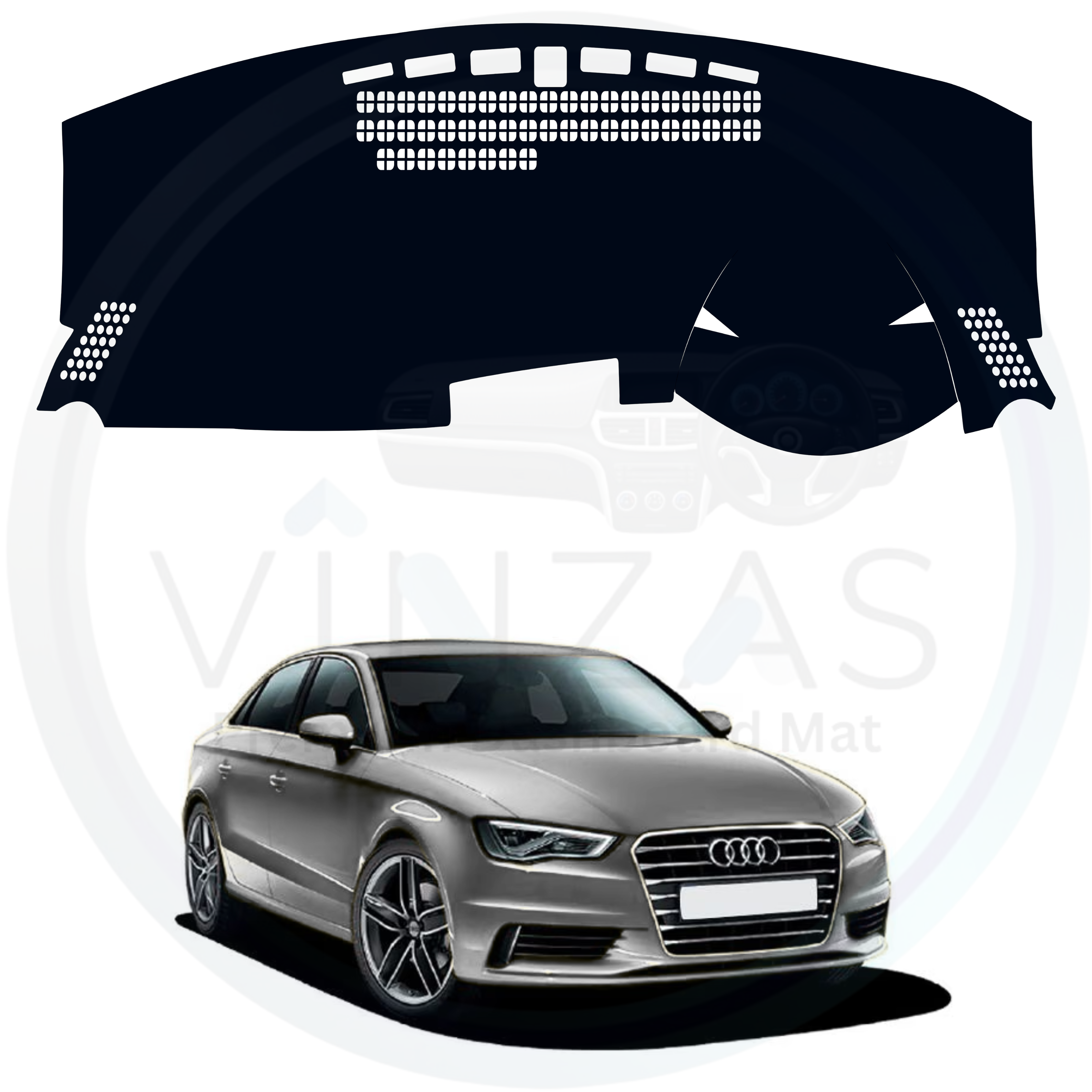 Audi A3 Car Dashboard Cover Mat 2014 To 2020