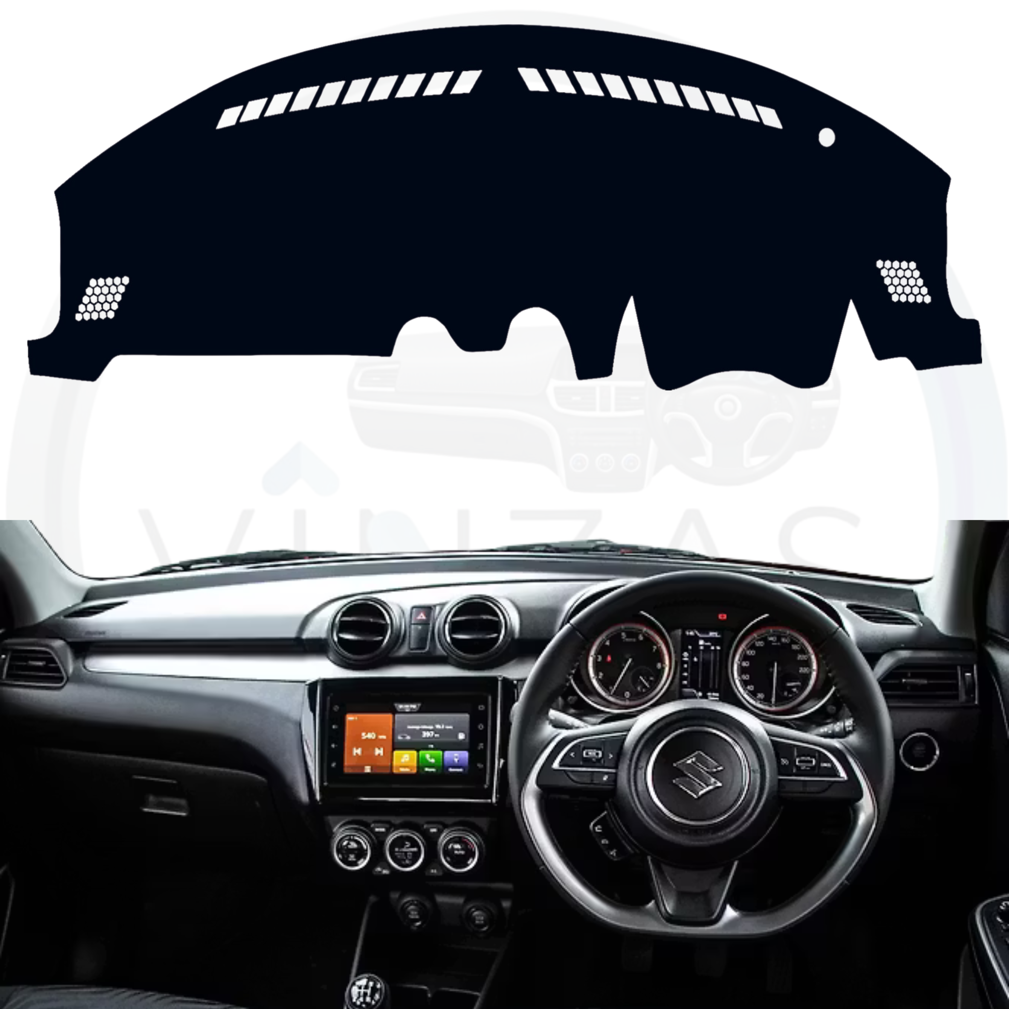 Maruti Suzuki Swift 2017 To 2024 Car Dashboard Mat