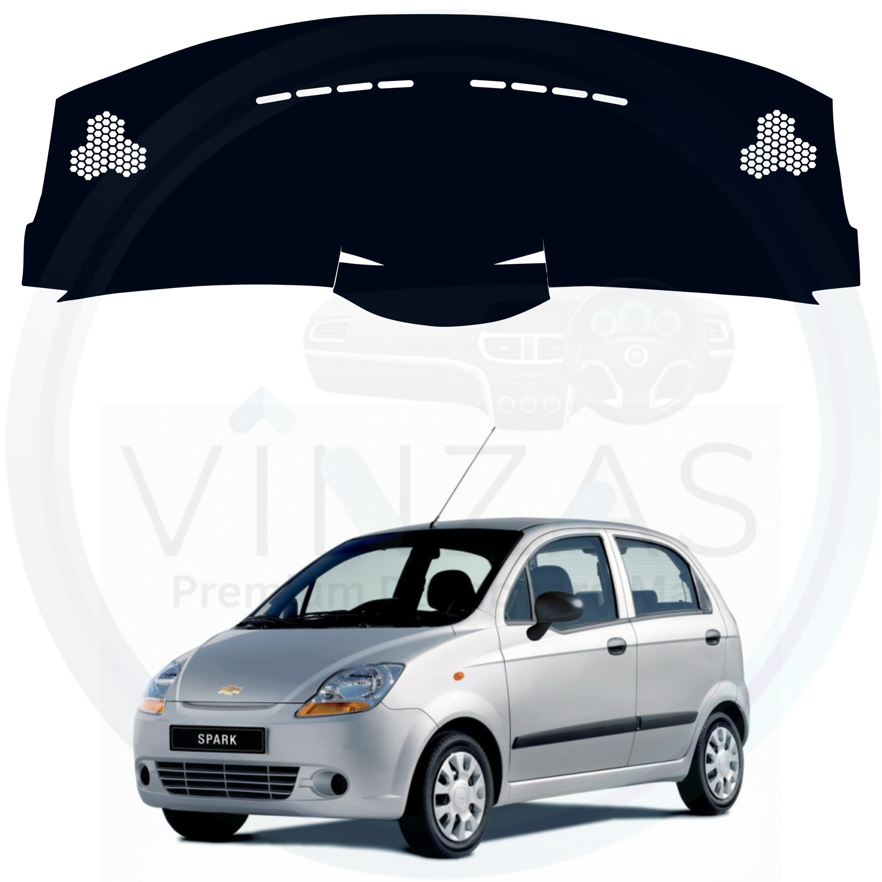 Chevrolet Spark Car Dashboard Cover Mat 2007 To 2017