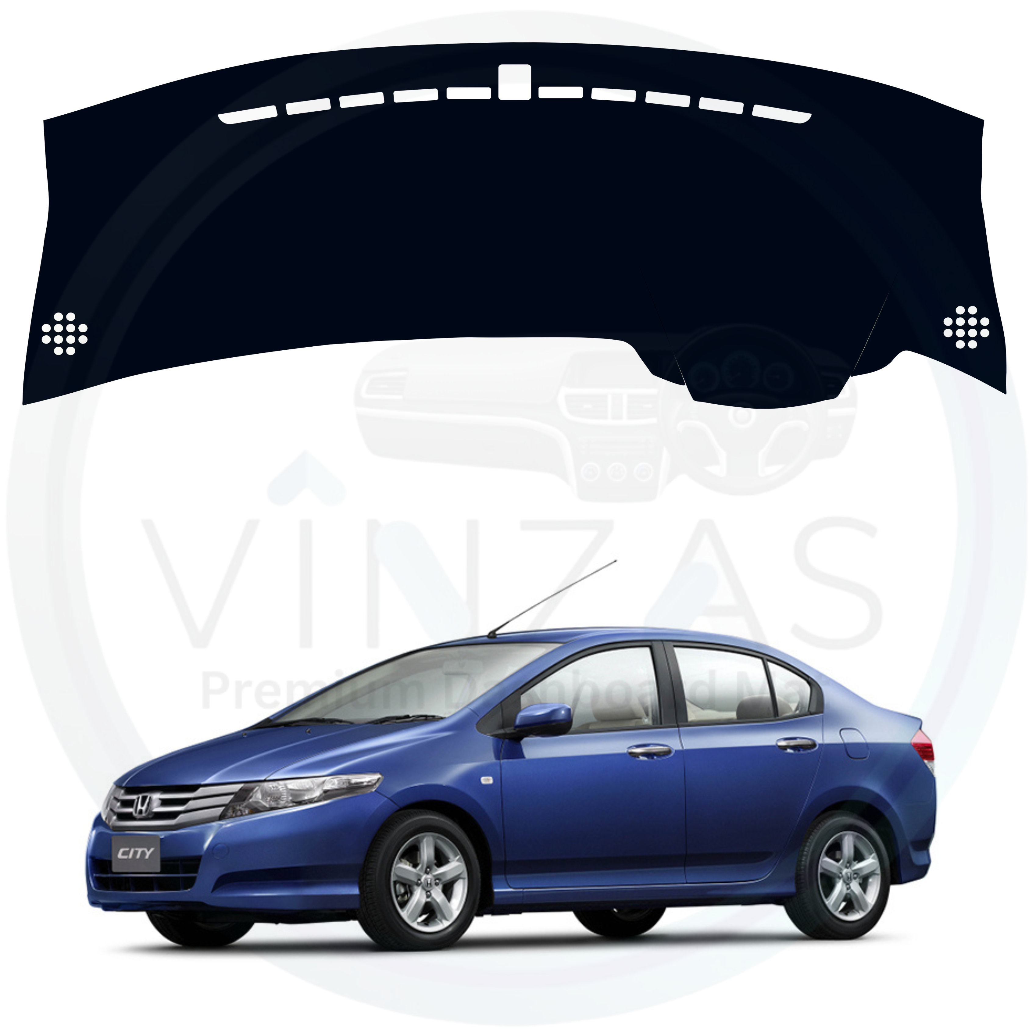 Honda City 2008 To 2014 Car Dashboard Cover Mat
