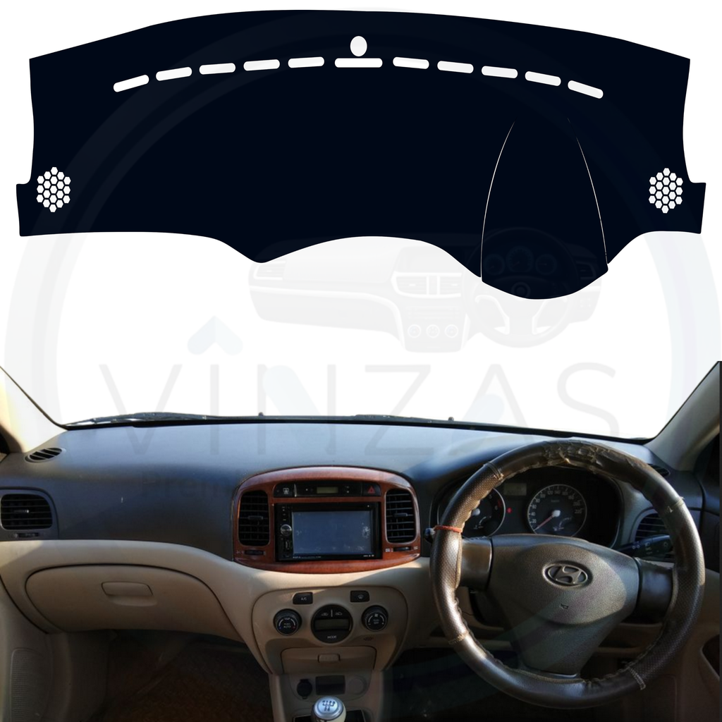 Hyundai Verna 2006 To 2011 Car Dashboard Cover Mat