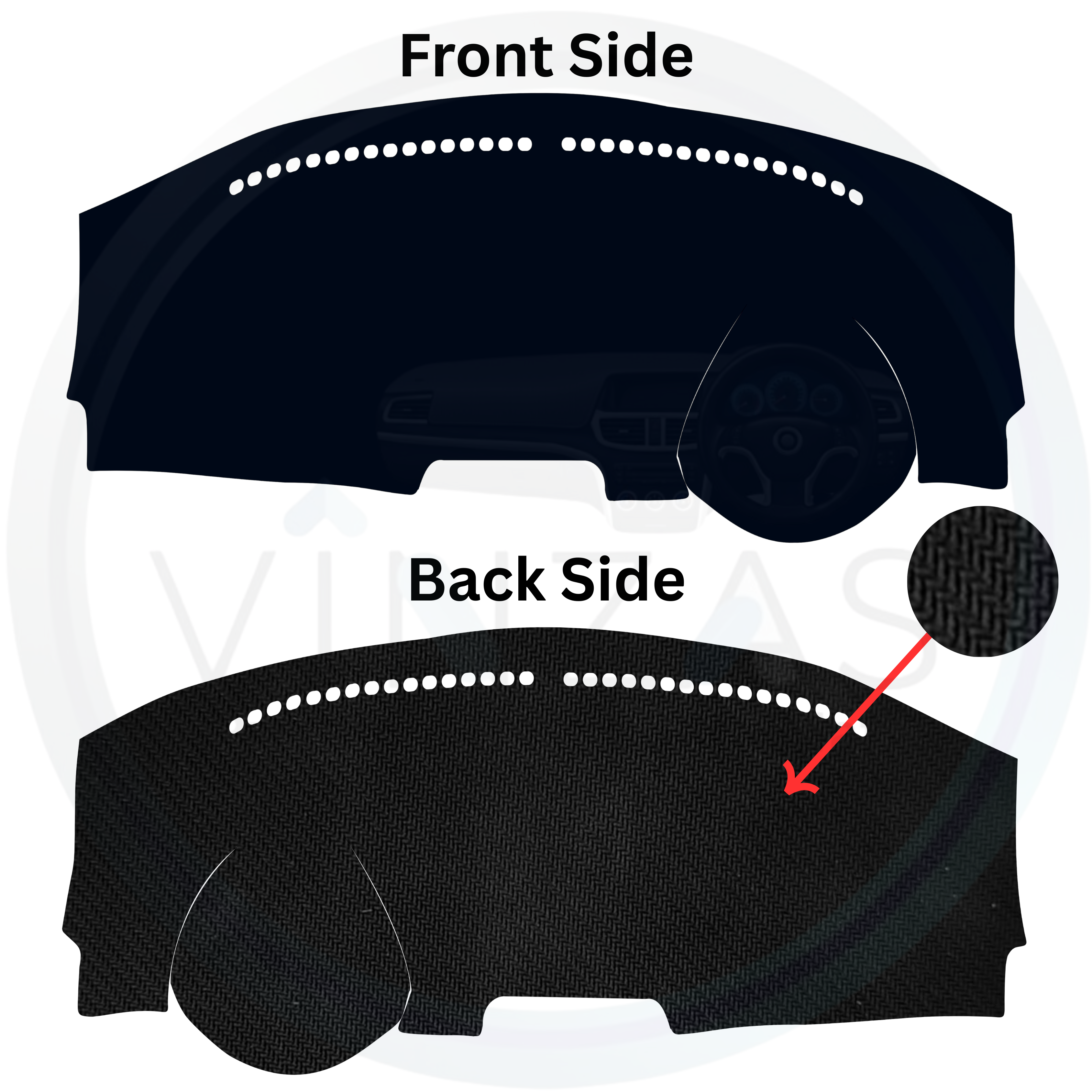 Maruti Suzuki Ignis 2017 To 2025 Car Dashboard Mat