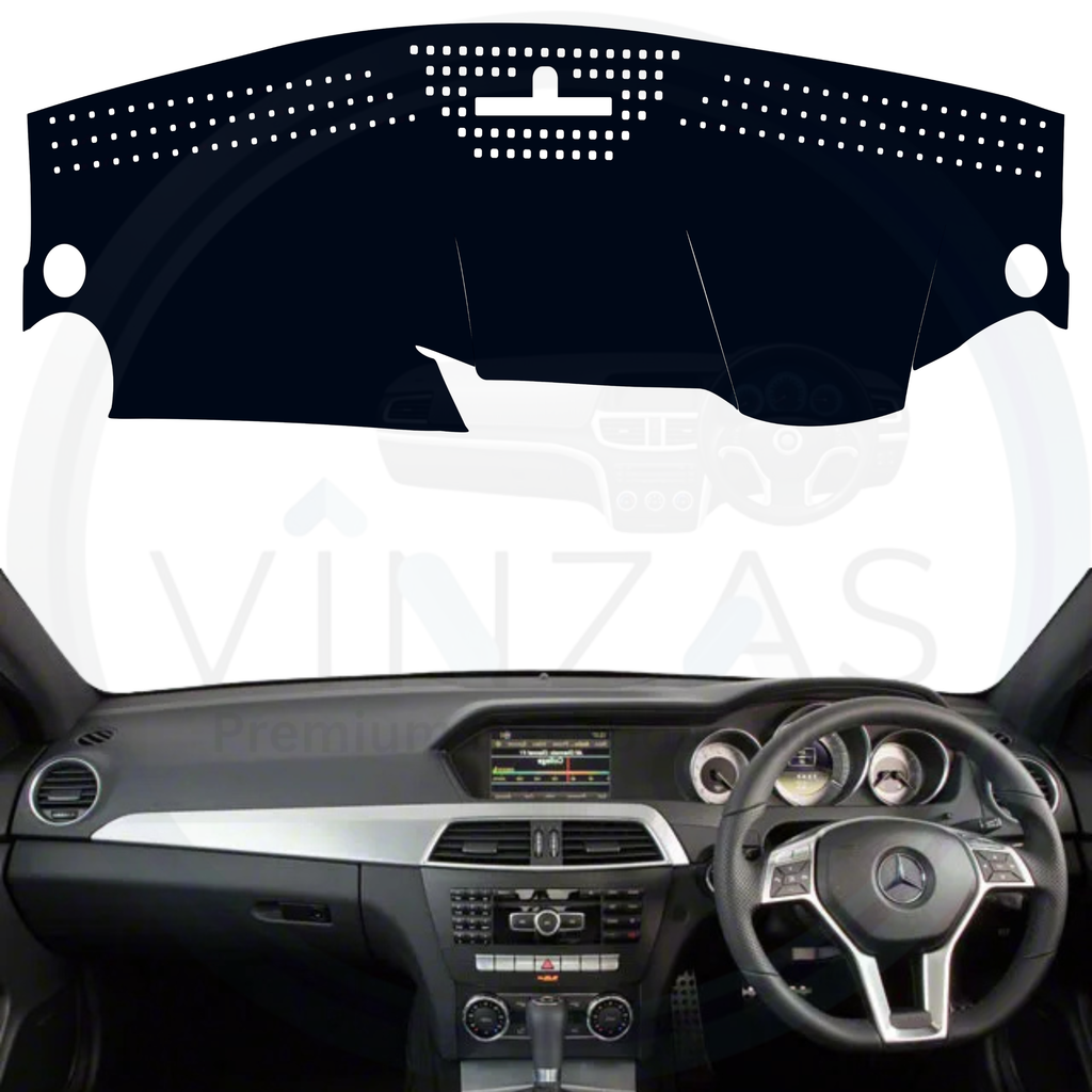 Mercedes-Benz C-Class Car Dashboard Cover Mat 2012 To 2015