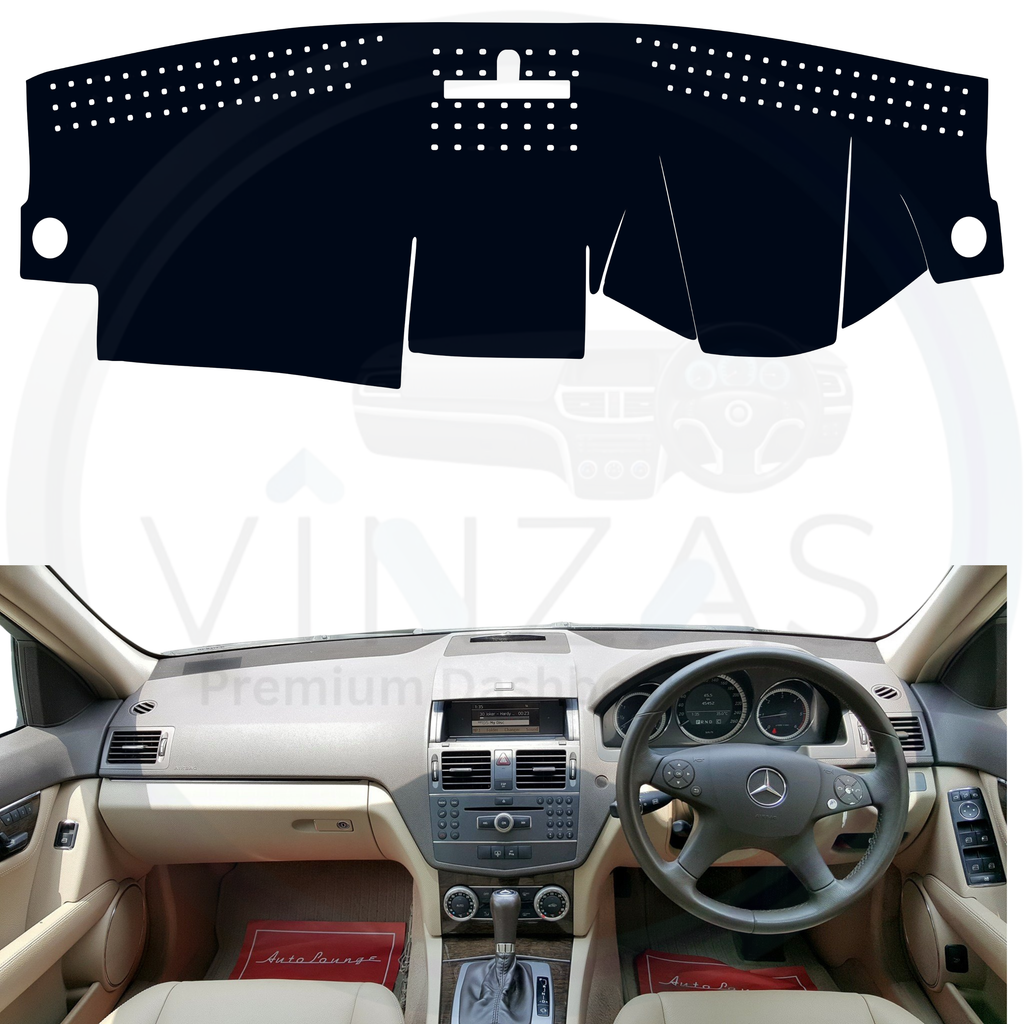 Mercedes-Benz C-Class Car Dashboard Cover Mat 2009 To 2012