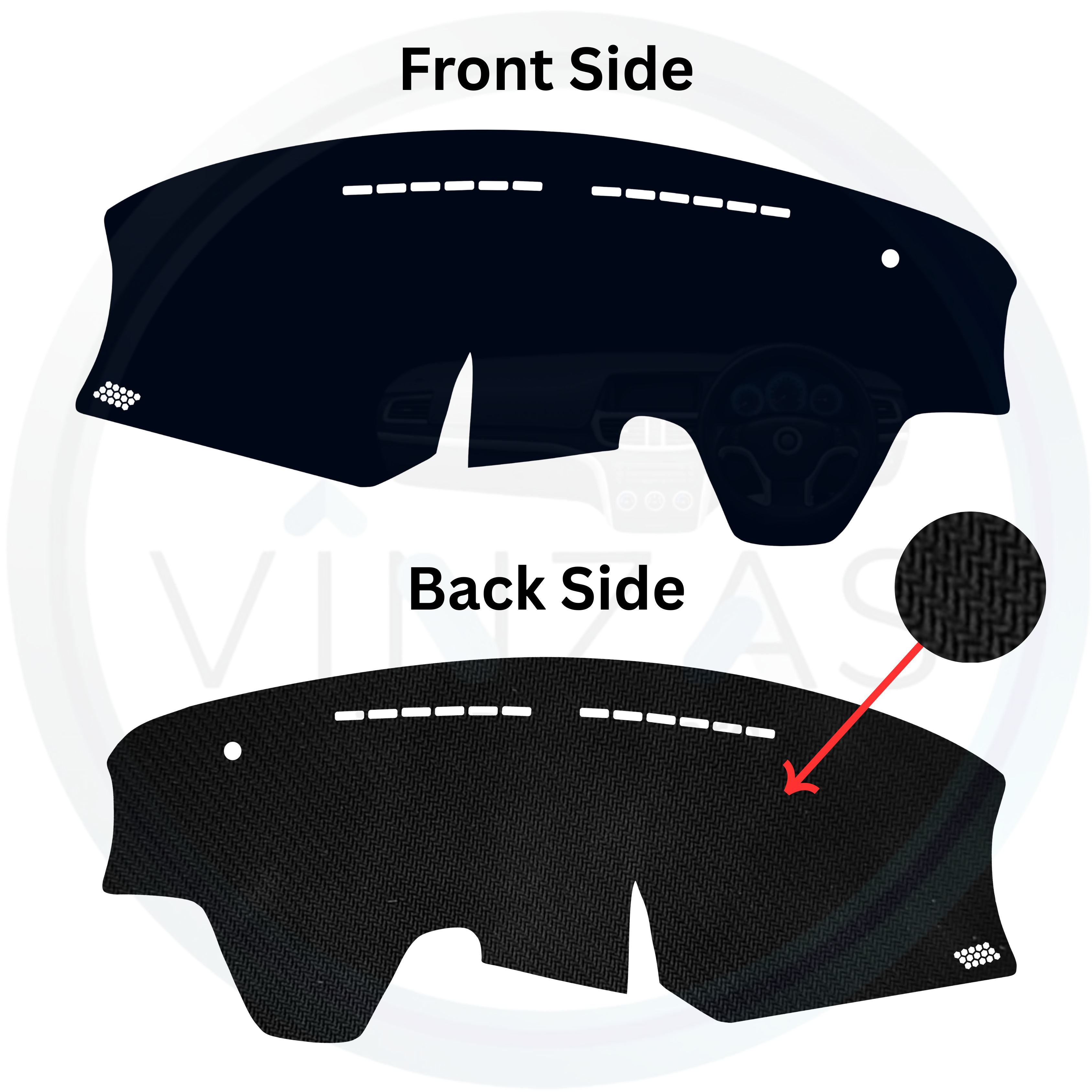 Maruti Suzuki Fronx 2023 To 2025 Car Dashboard Mat