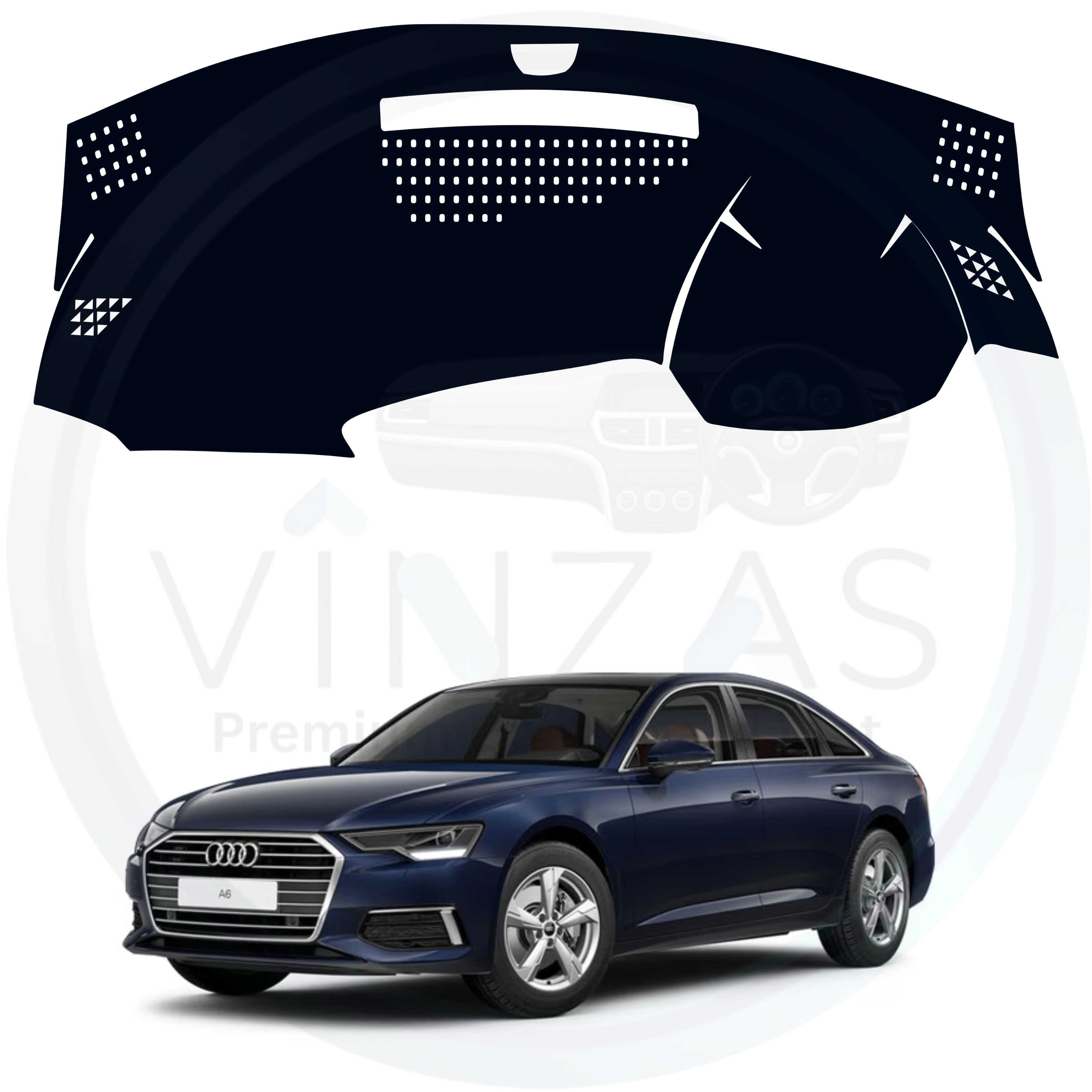 Audi A6 Car Dashboard Cover Mat 2011 To 2020